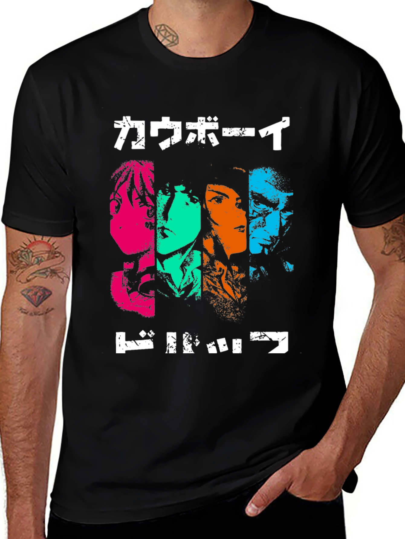 Cowboy Bebop Retro Anime T-Shirt