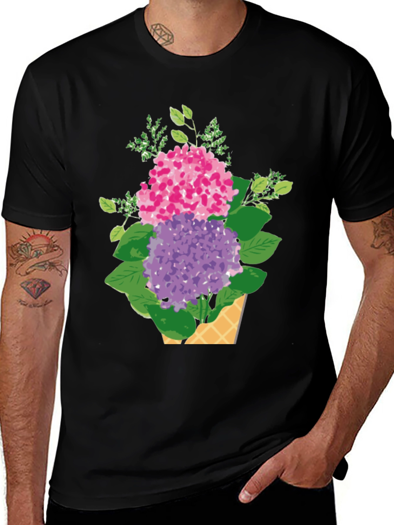 Variant 6 of Floral T-Shirt