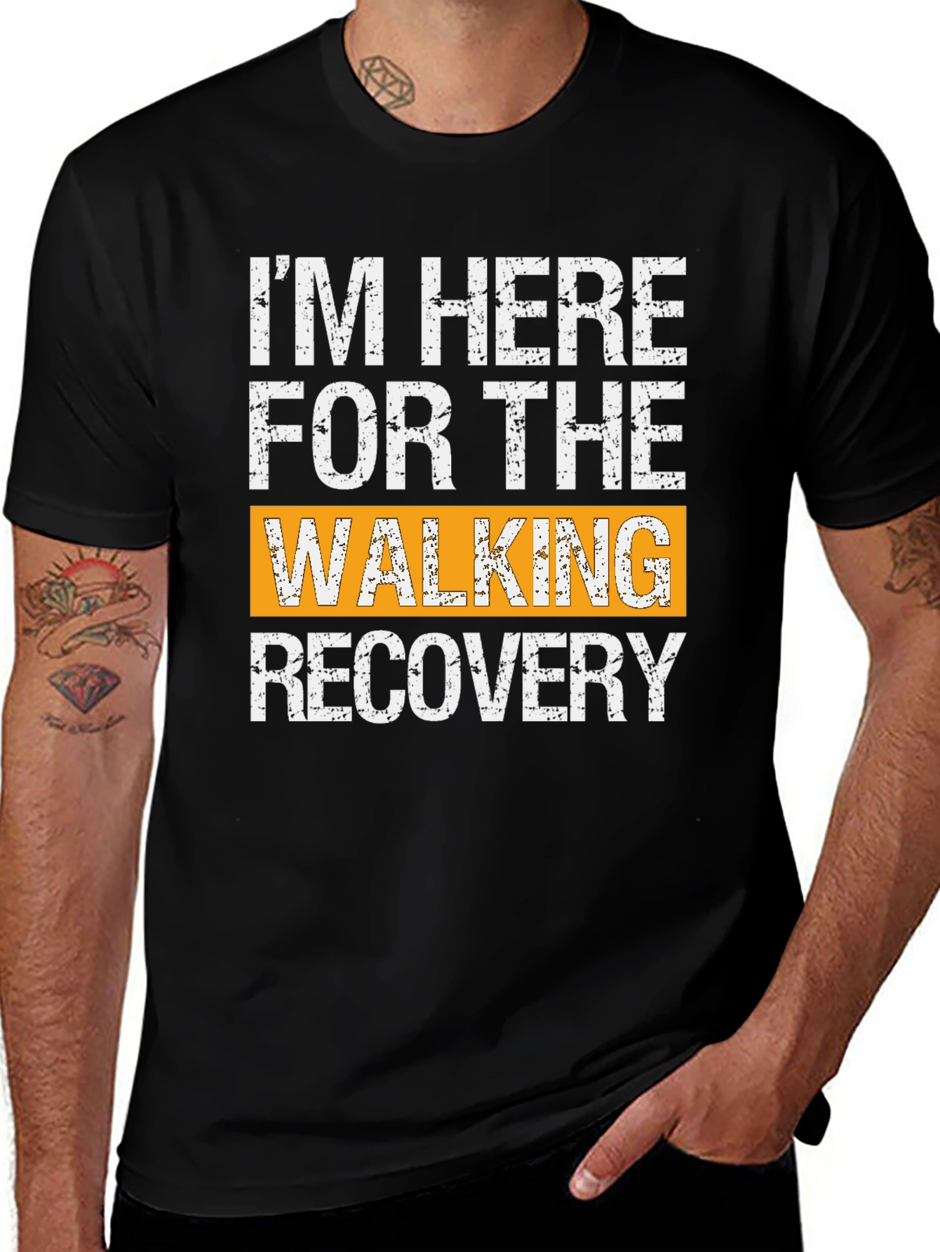 Variant 25 of Walking Recovery Graphic T-Shirt