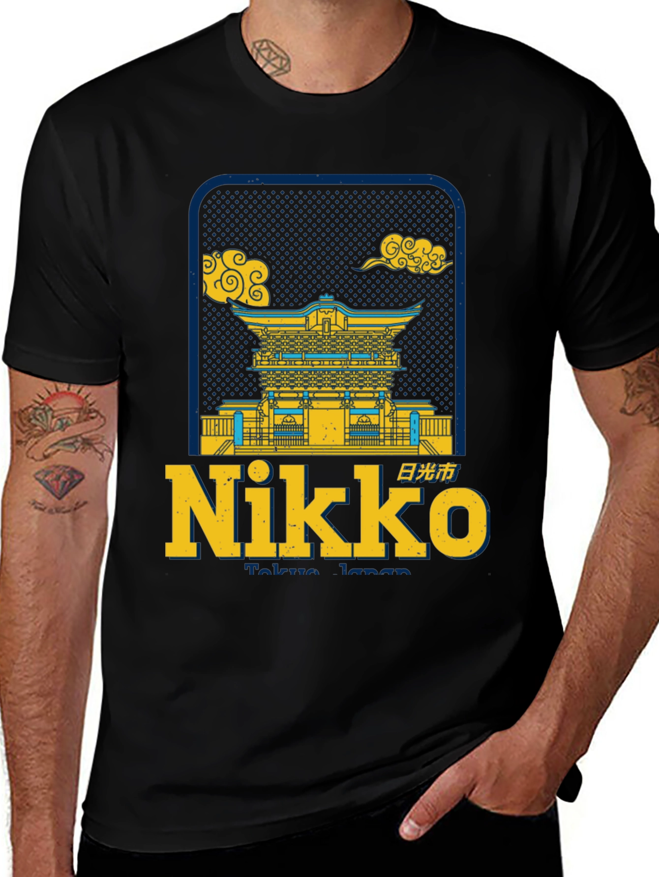 Nikko Japan Temple T-Shirt Graphic Tee