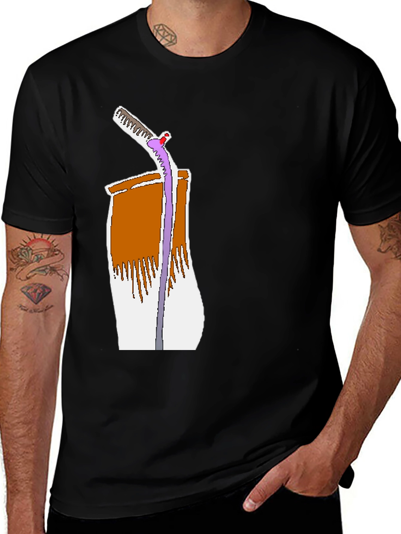 Variant 4 of Juice Box T-Shirt - Unique Graphic Tee for Drink Lovers