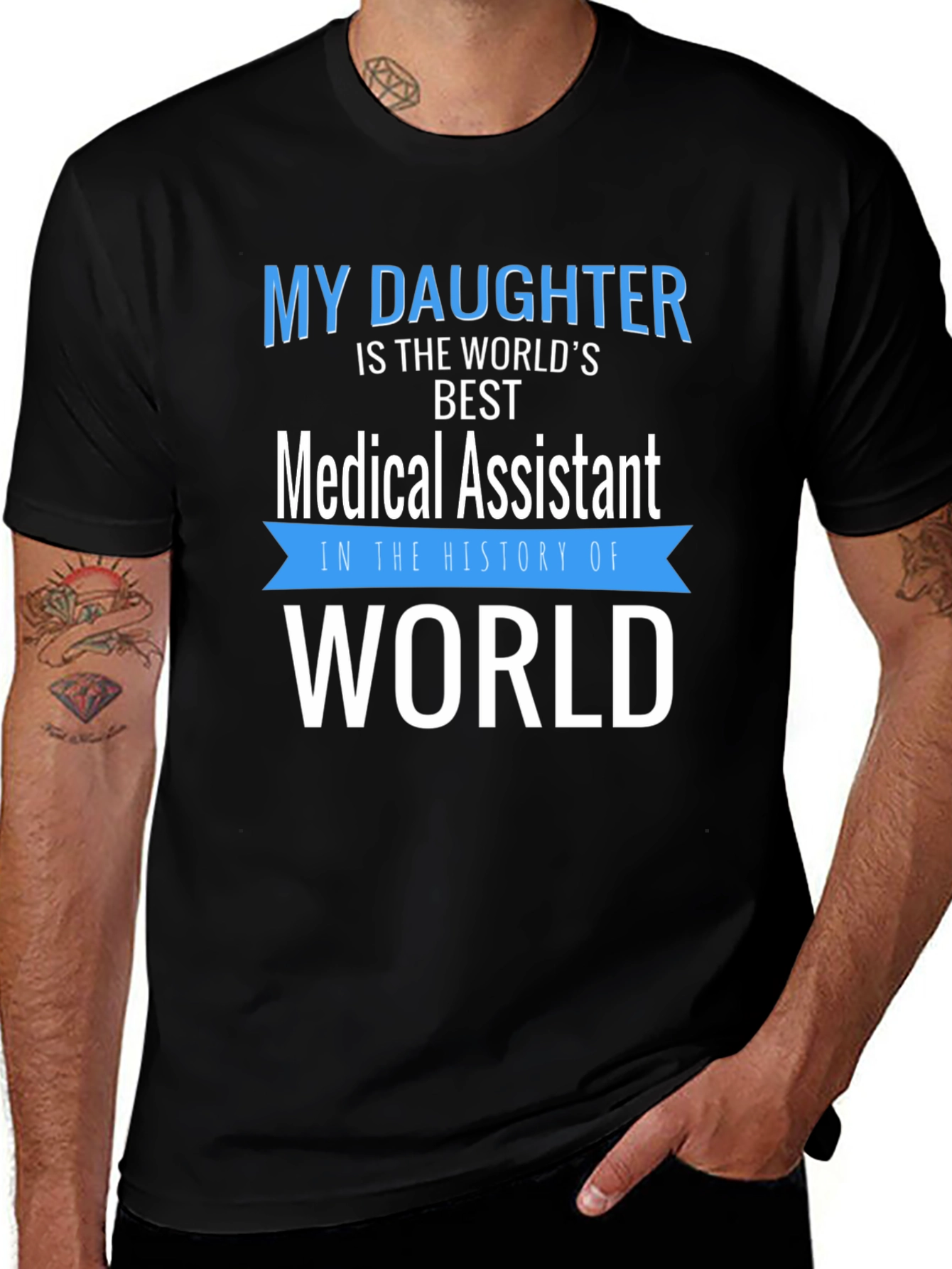 Variant 9 of My Daughter Medical Assistant T-Shirt