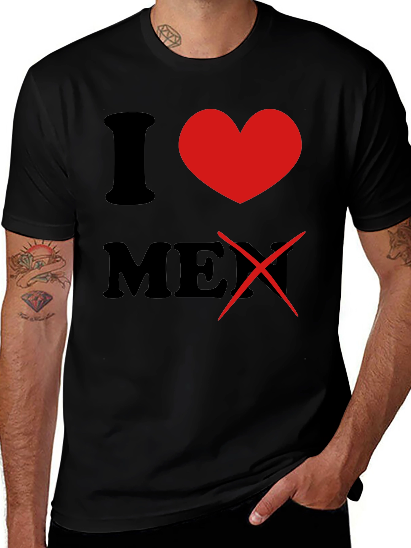 Variant 20 of I Heart MEX T-Shirt