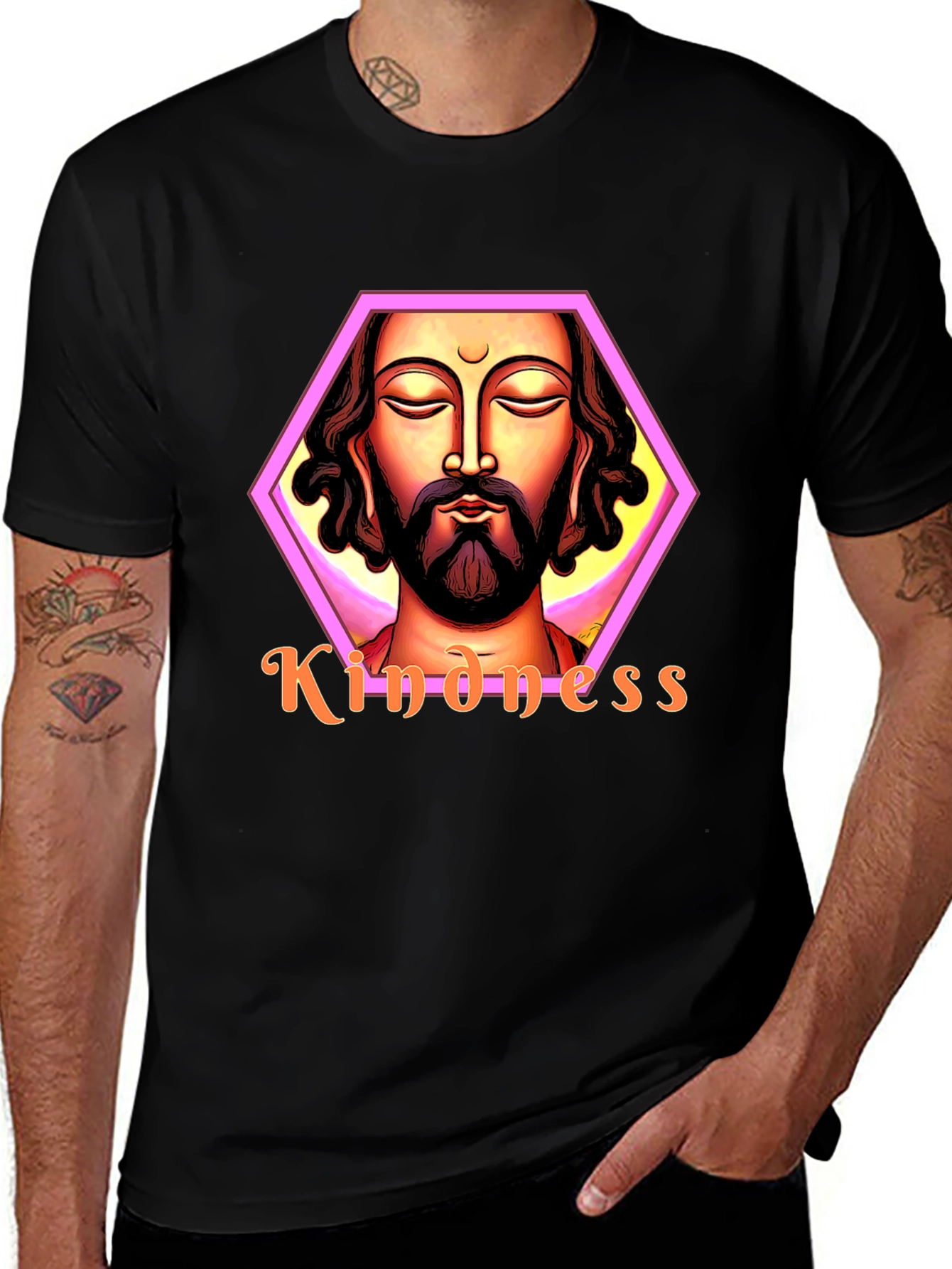 Variant 19 of Kindness Graphic T-Shirt - Unisex Soft Cotton Tee