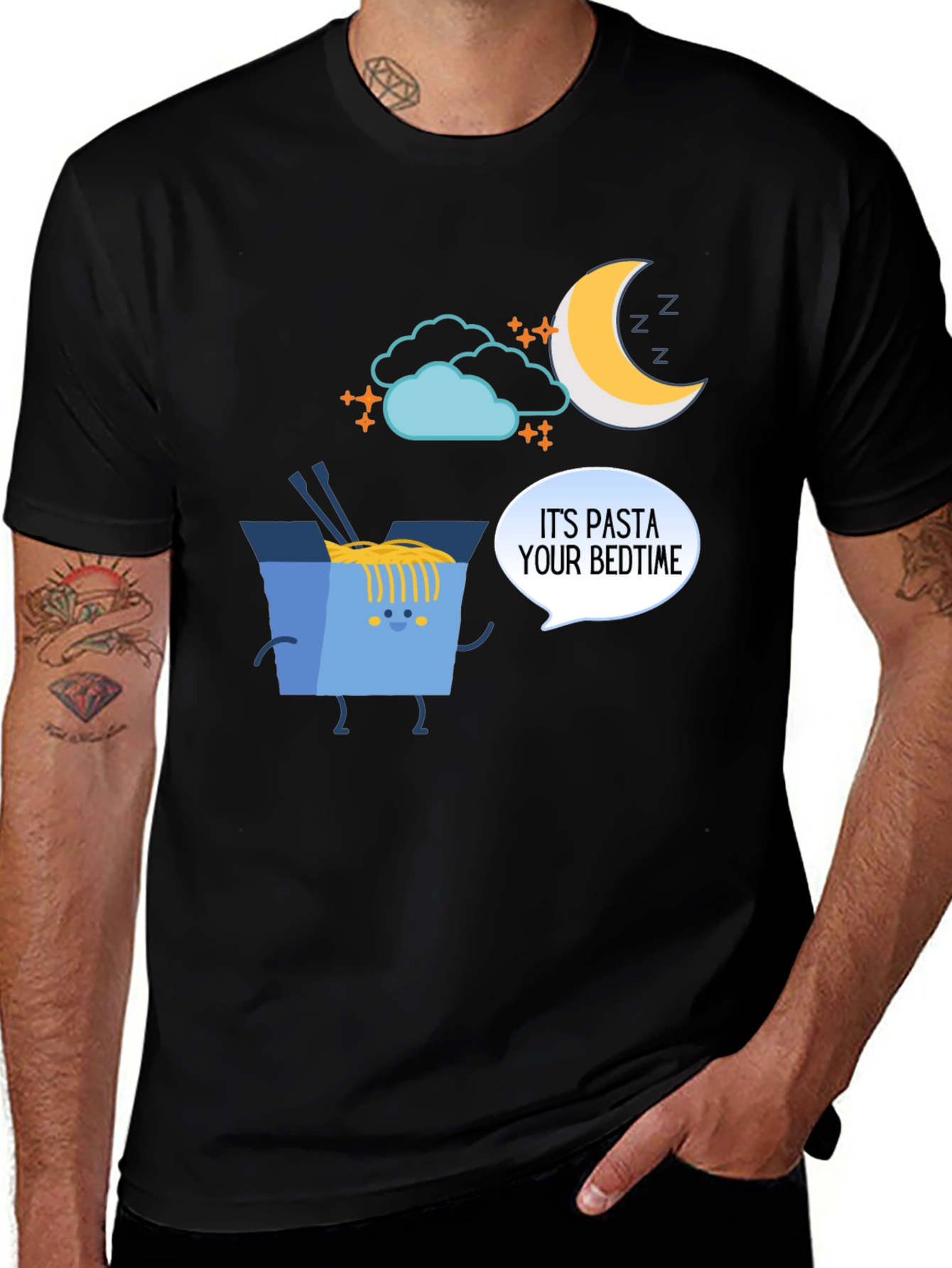 Variant 22 of It's Pasta Your Bedtime T-Shirt