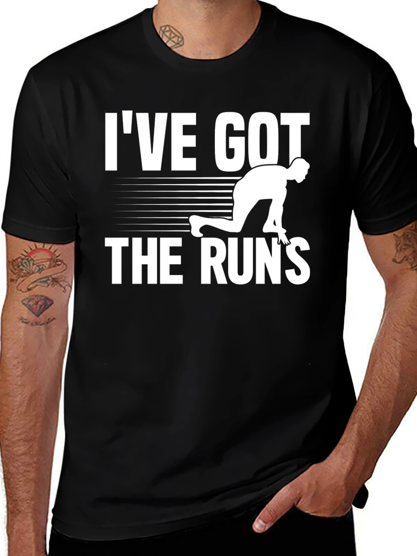 Variant 18 of I've Got the Runs Graphic T-Shirt