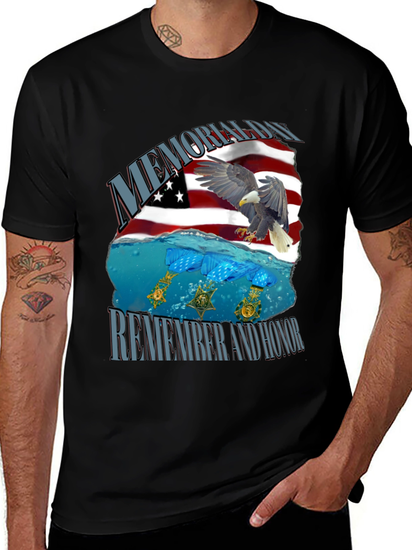 Memorial Day Remember and Honor T-Shirt