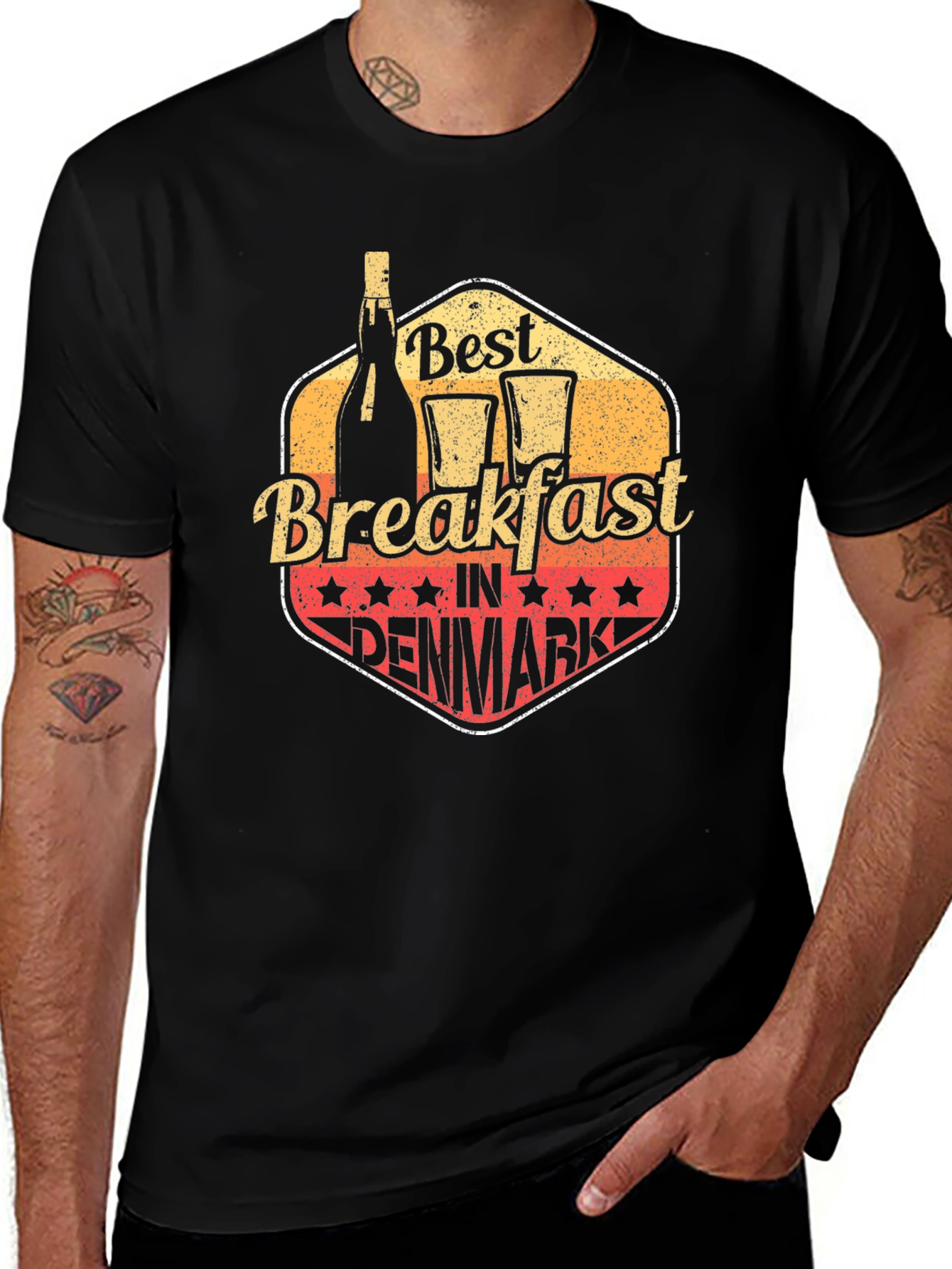 Variant 30 of Best Breakfast In Denmark Graphic T-Shirt