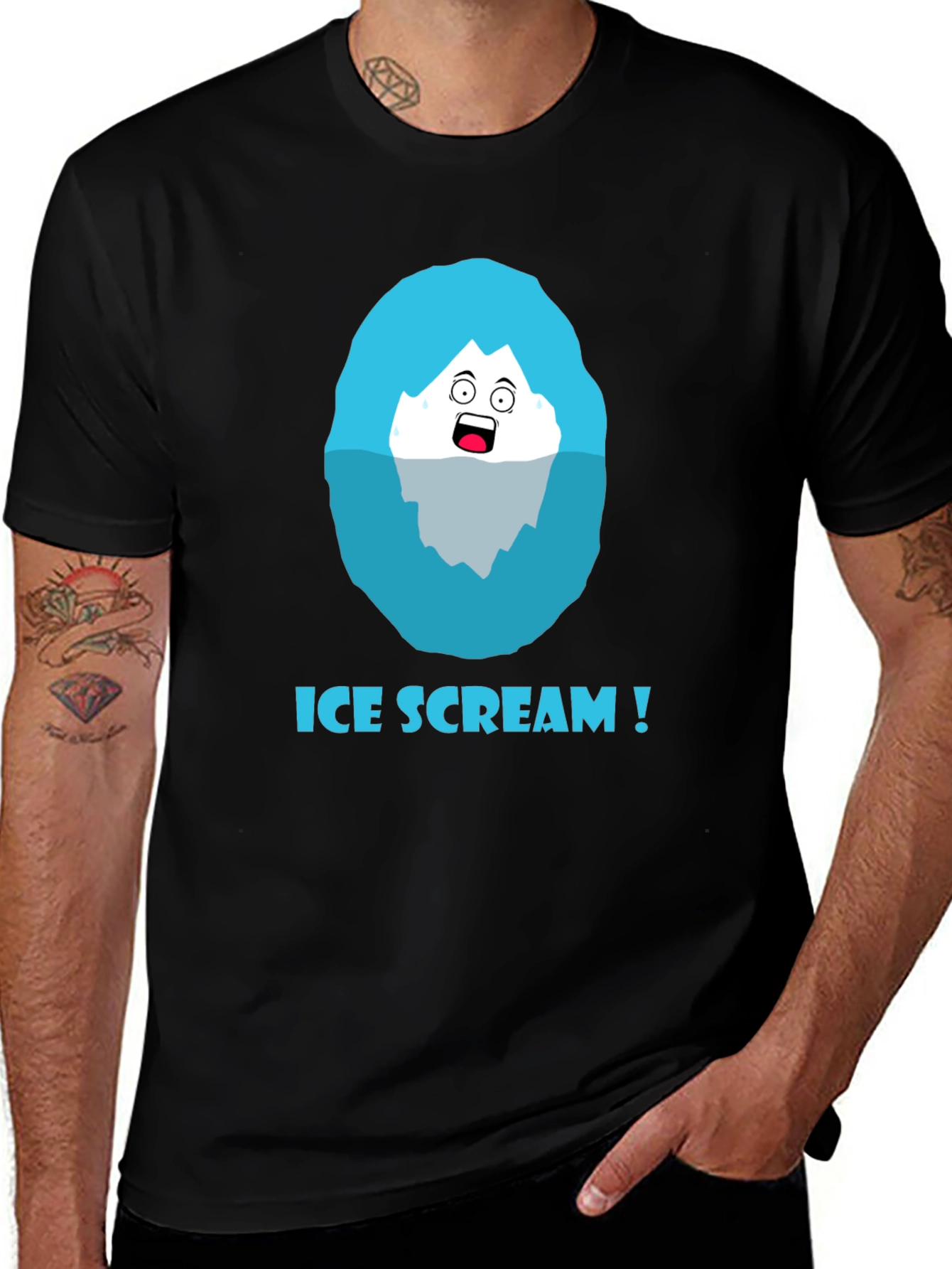 Variant 14 of Ice Scream T-Shirt - Funny Graphic Tee