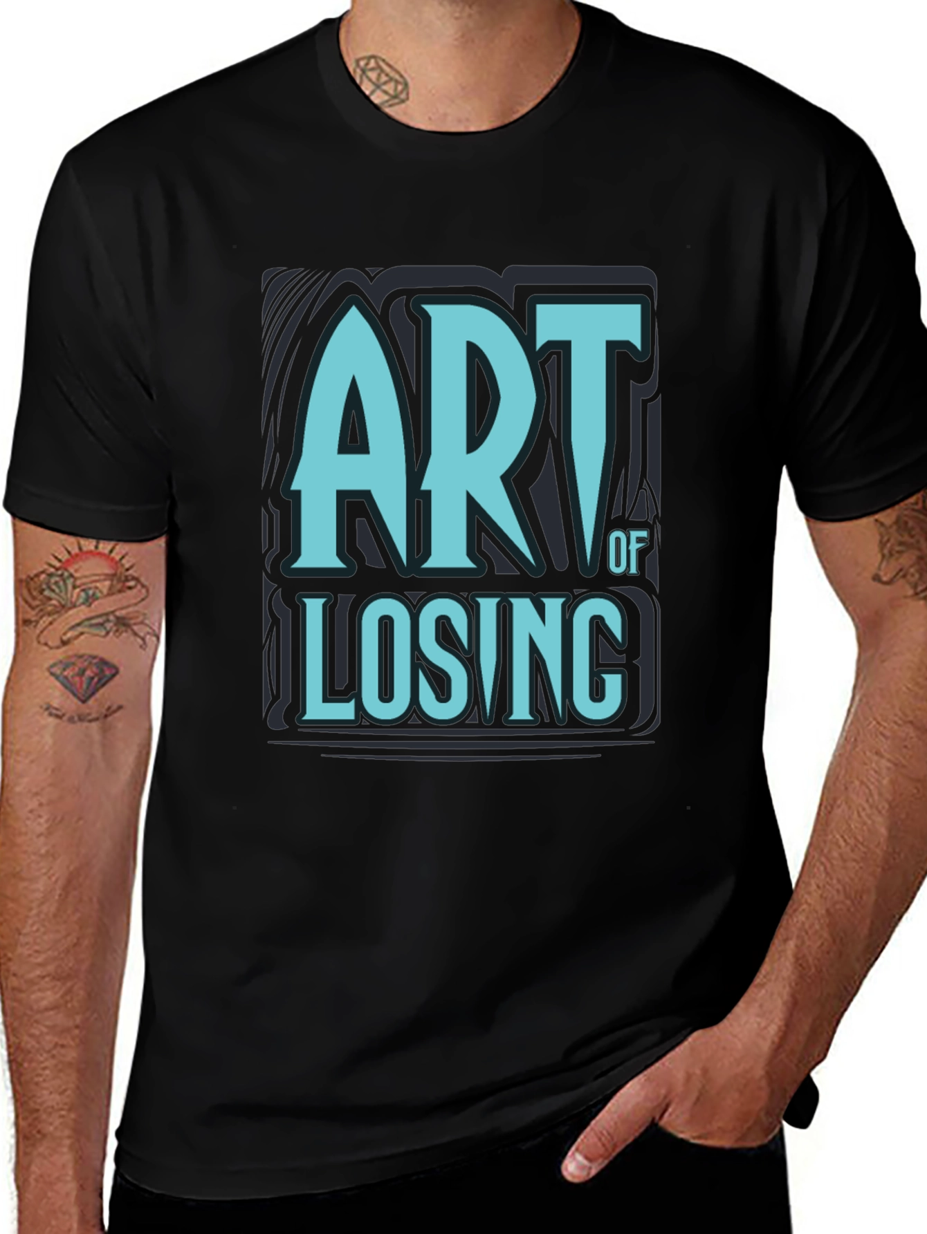 Variant 23 of Art of Losing T-Shirt - Stylish Graphic Tee