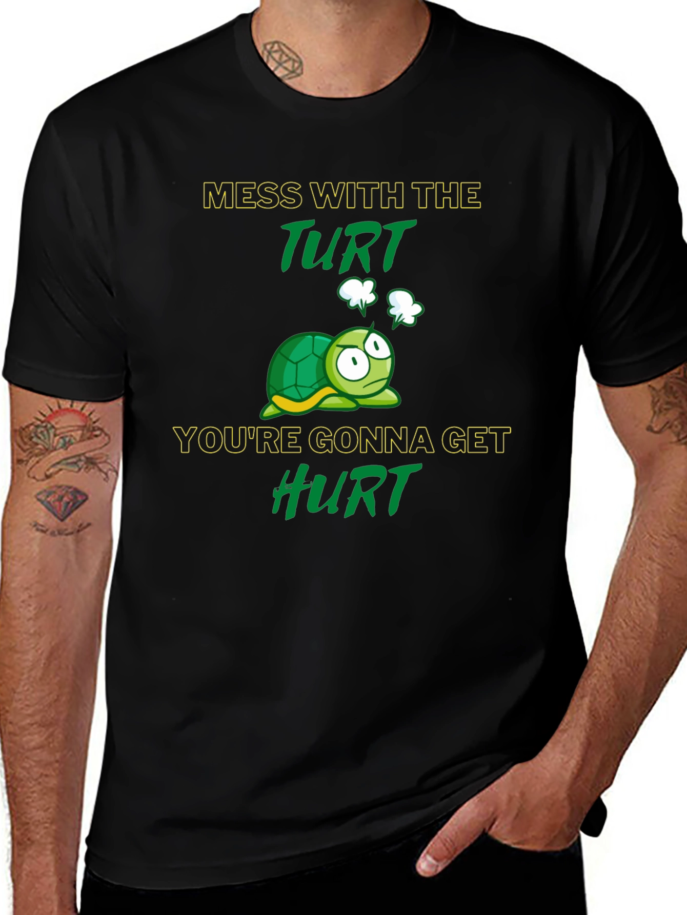 Variant 19 of Mess with the Turt Graphic T-Shirt