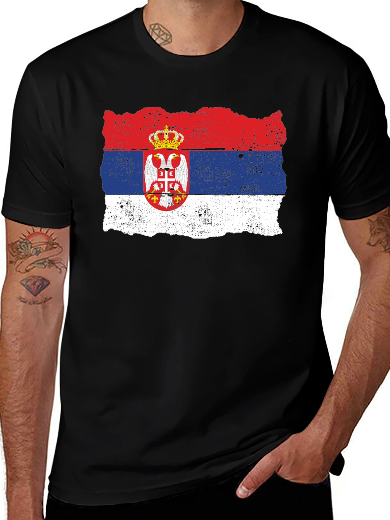 Serbia Flag T-Shirt