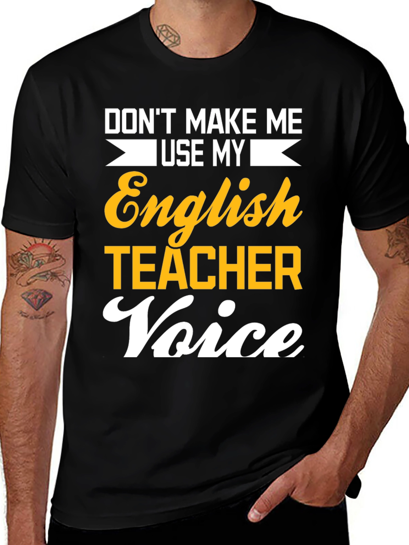 English Teacher Voice T-Shirt