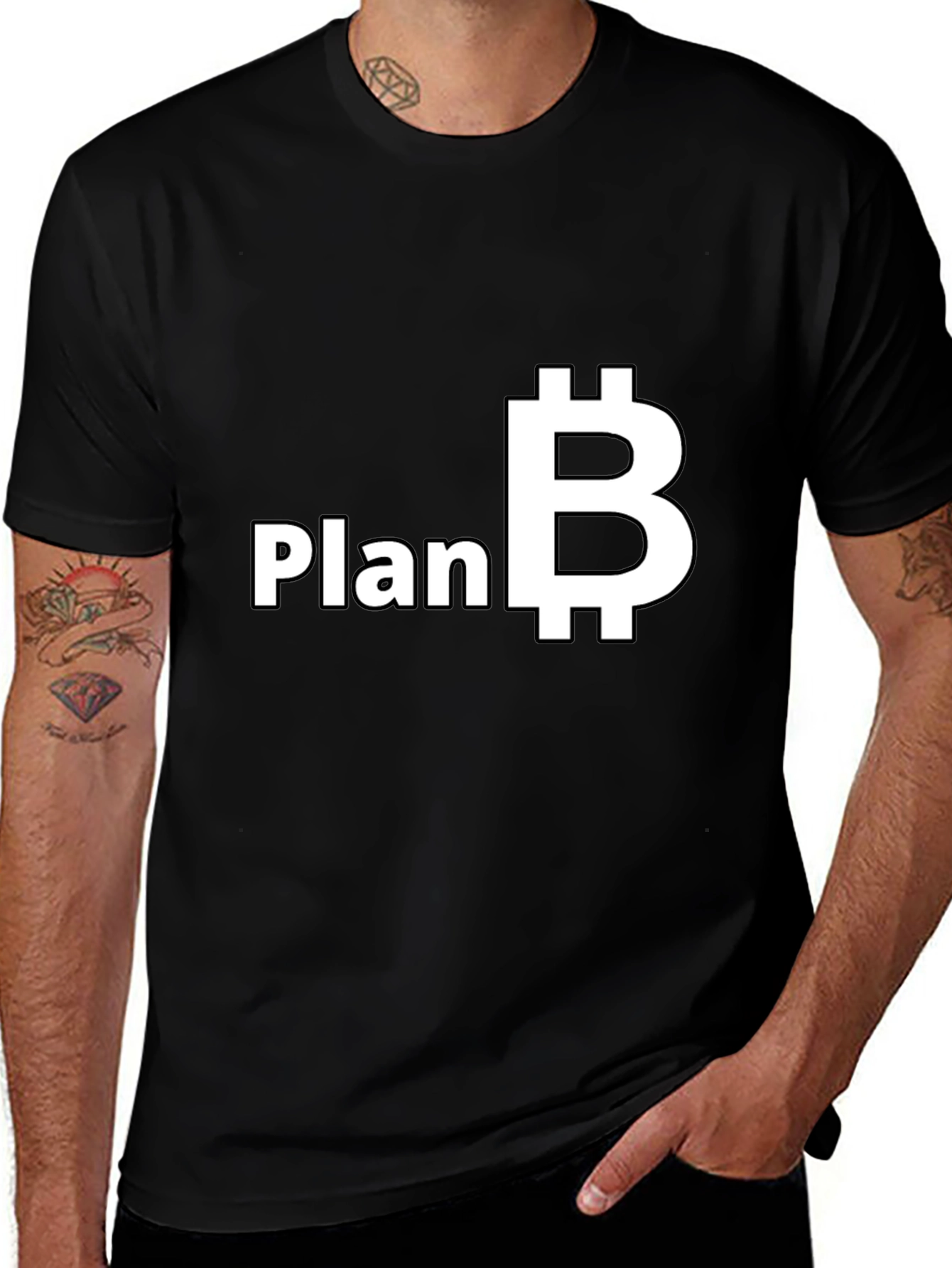 Plan B Bitcoin Crypto T-Shirt