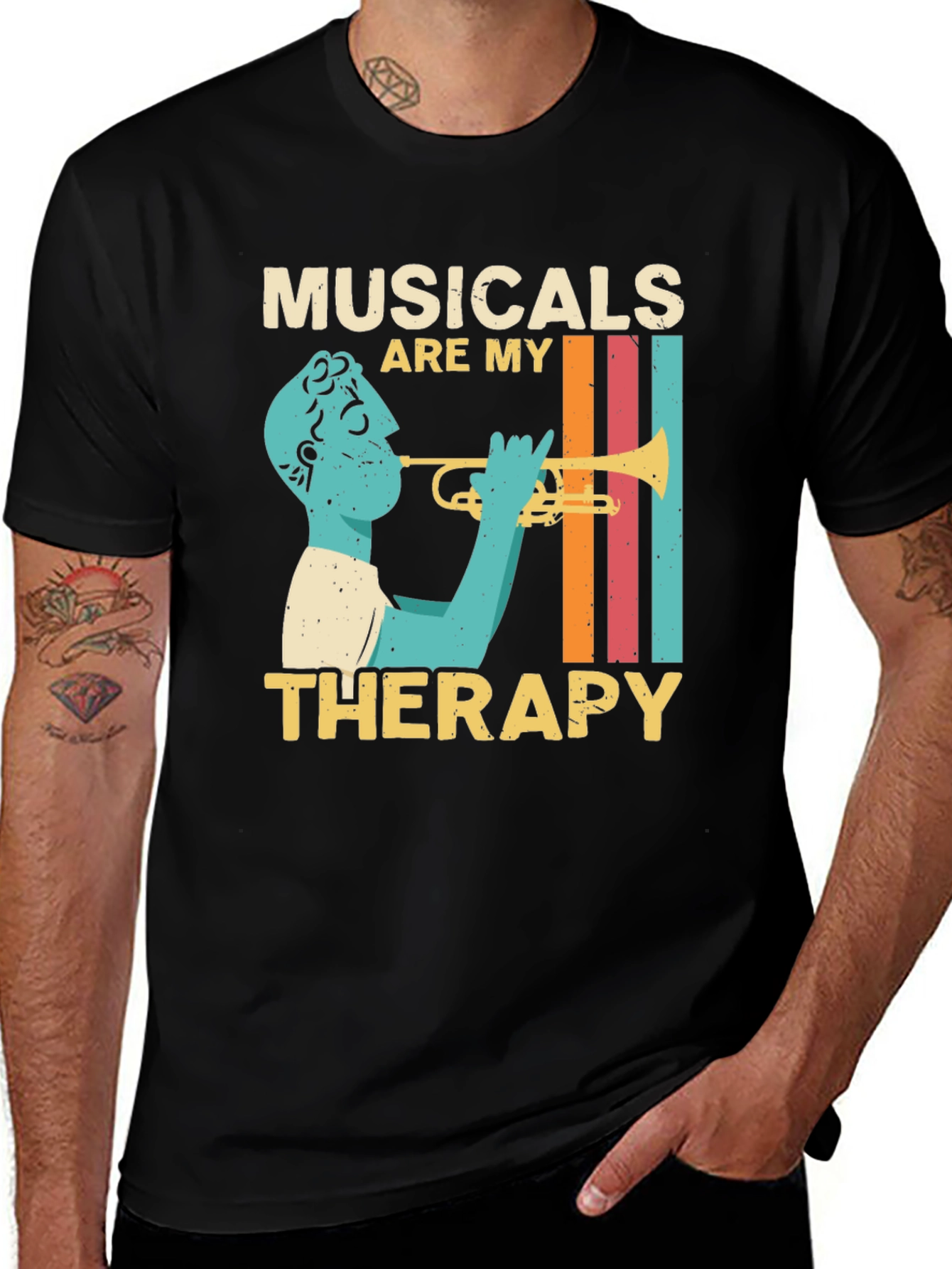 Variant 28 of Musical Therapy T-Shirt