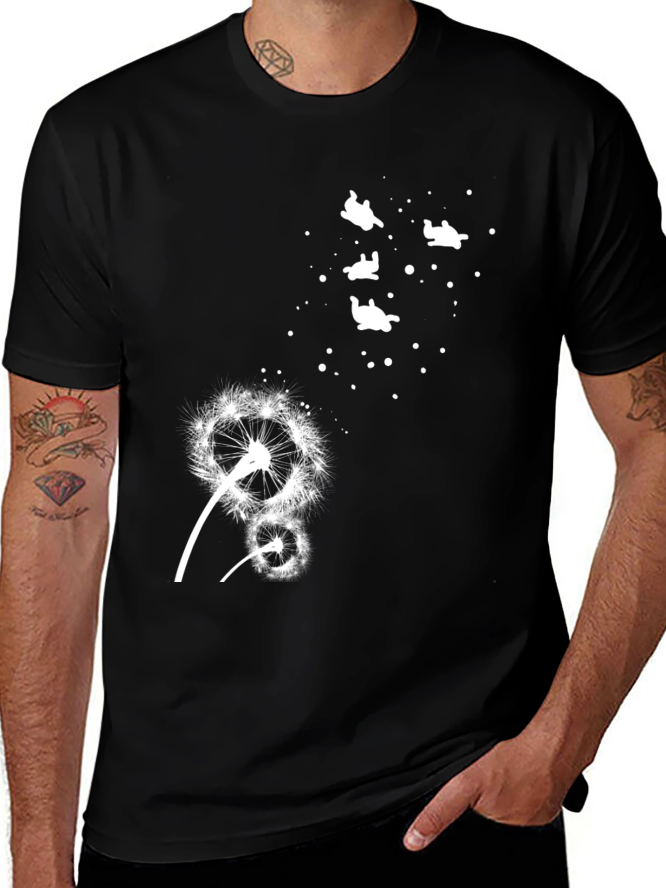 Variant 29 of Dandelion Seeds T-Shirt
