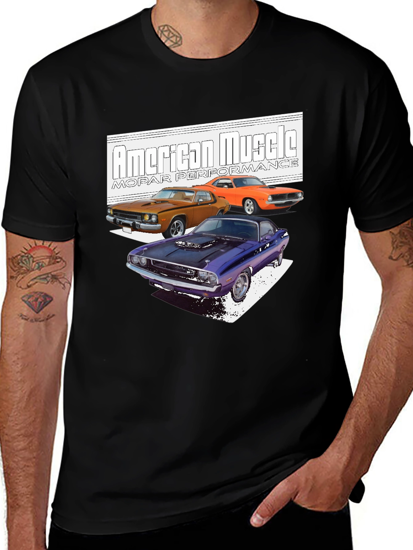 Variant 13 of American Muscle Mopar Performance T-Shirt