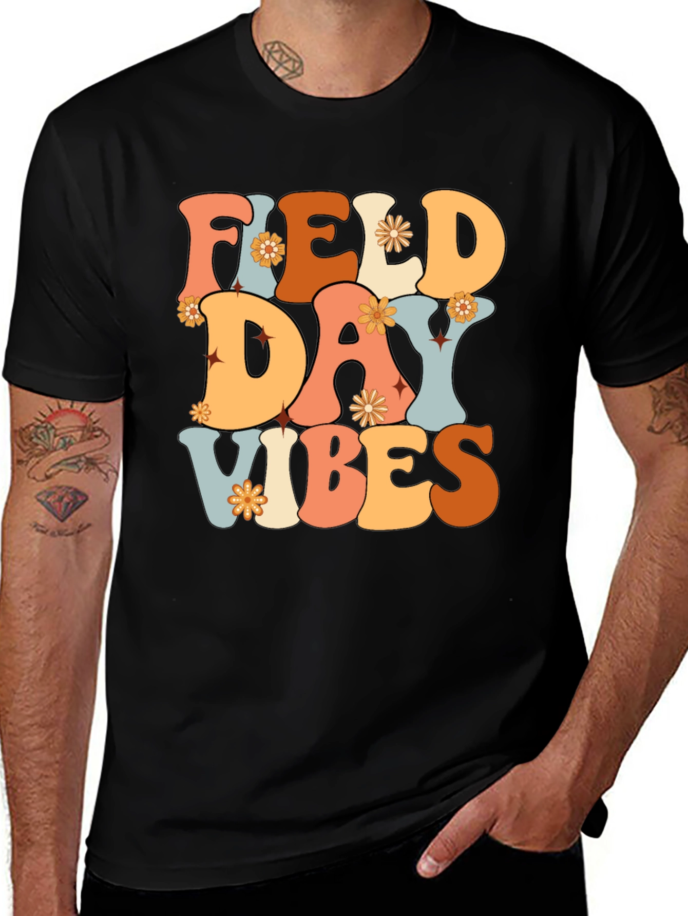 Variant 2 of Retro Field Day Vibes Graphic Tee