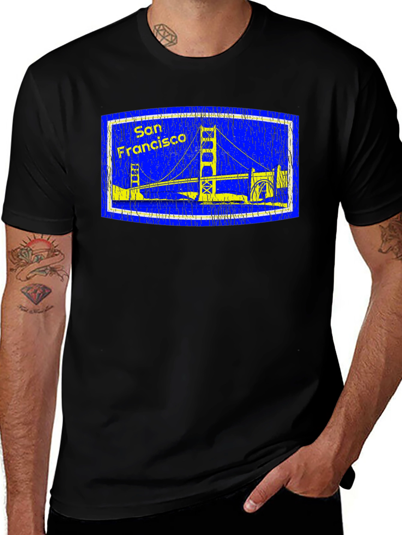 San Francisco Bridge Graphic Tee