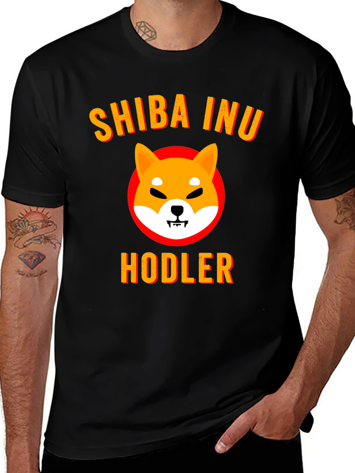 Shiba Inu Hodler T-Shirt - Crypto Doge Meme Tee