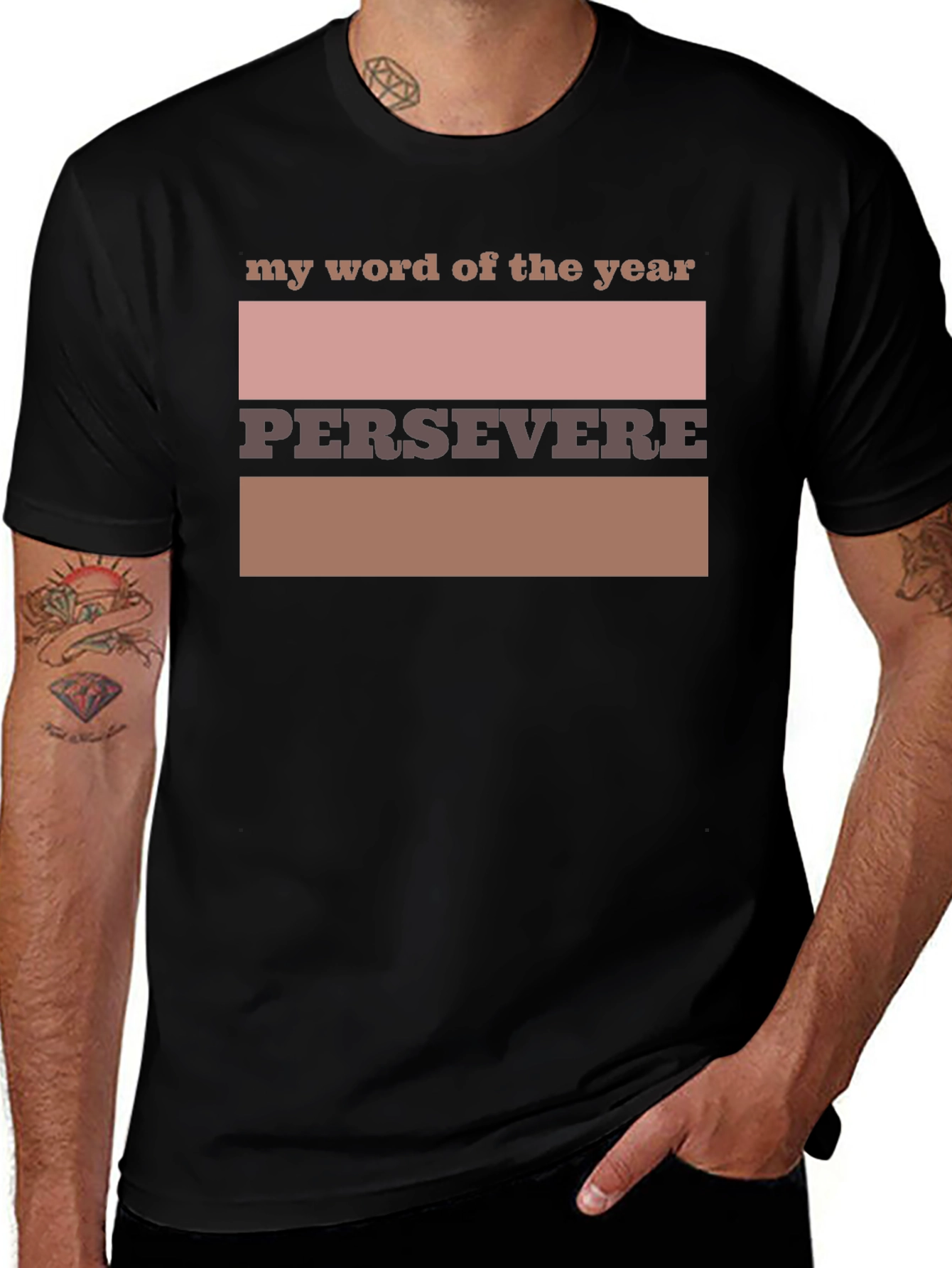 Variant 13 of Persevere Word of the Year Graphic Tee
