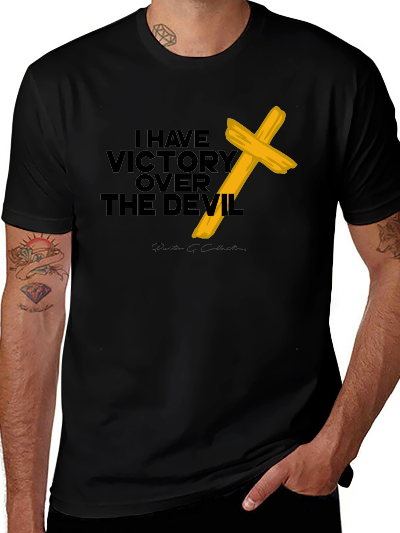 Victory Over the Devil Christian T-Shirt
