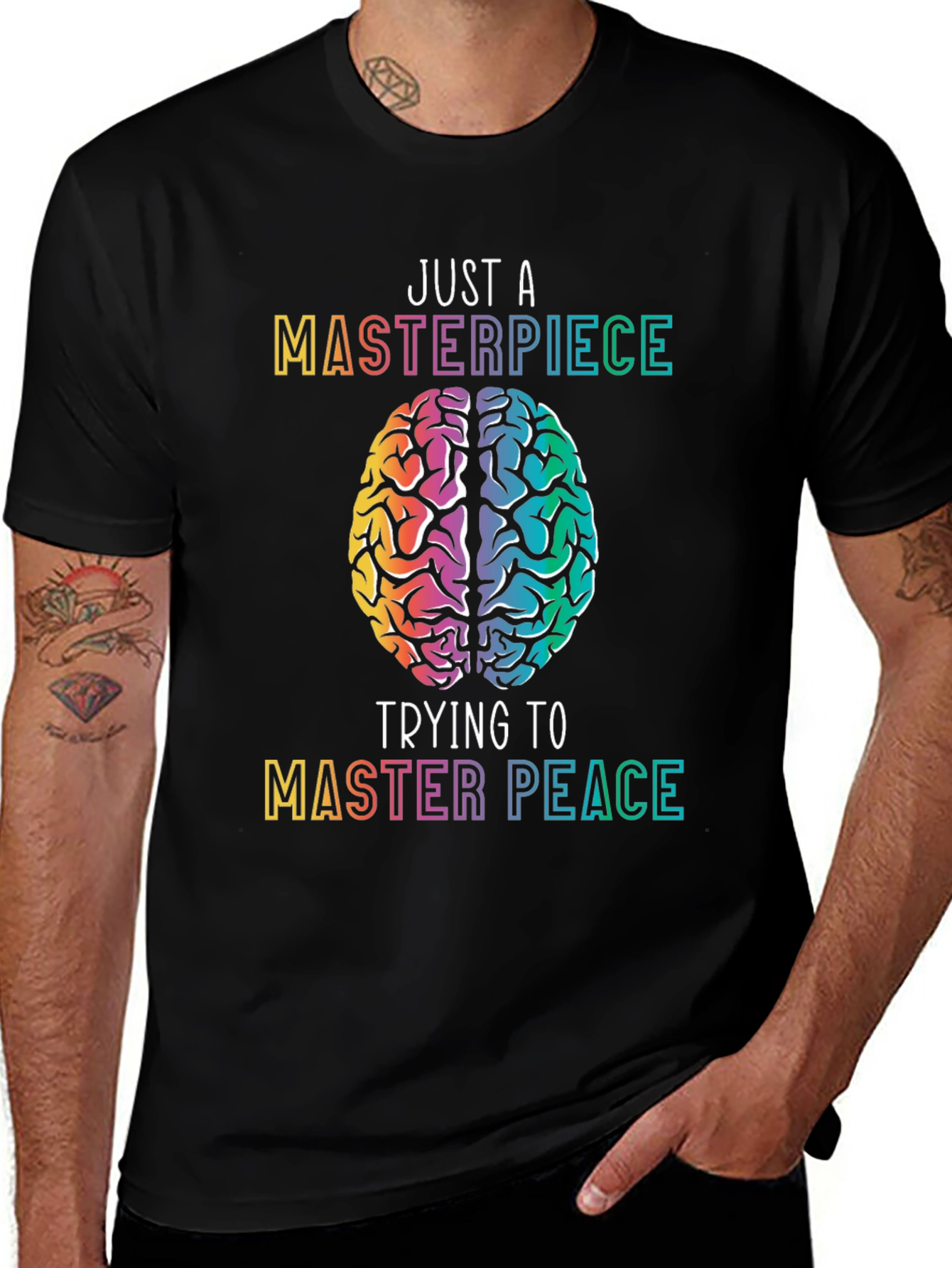 Variant 8 of Just A Masterpiece Trying To Master Peace T-Shirt