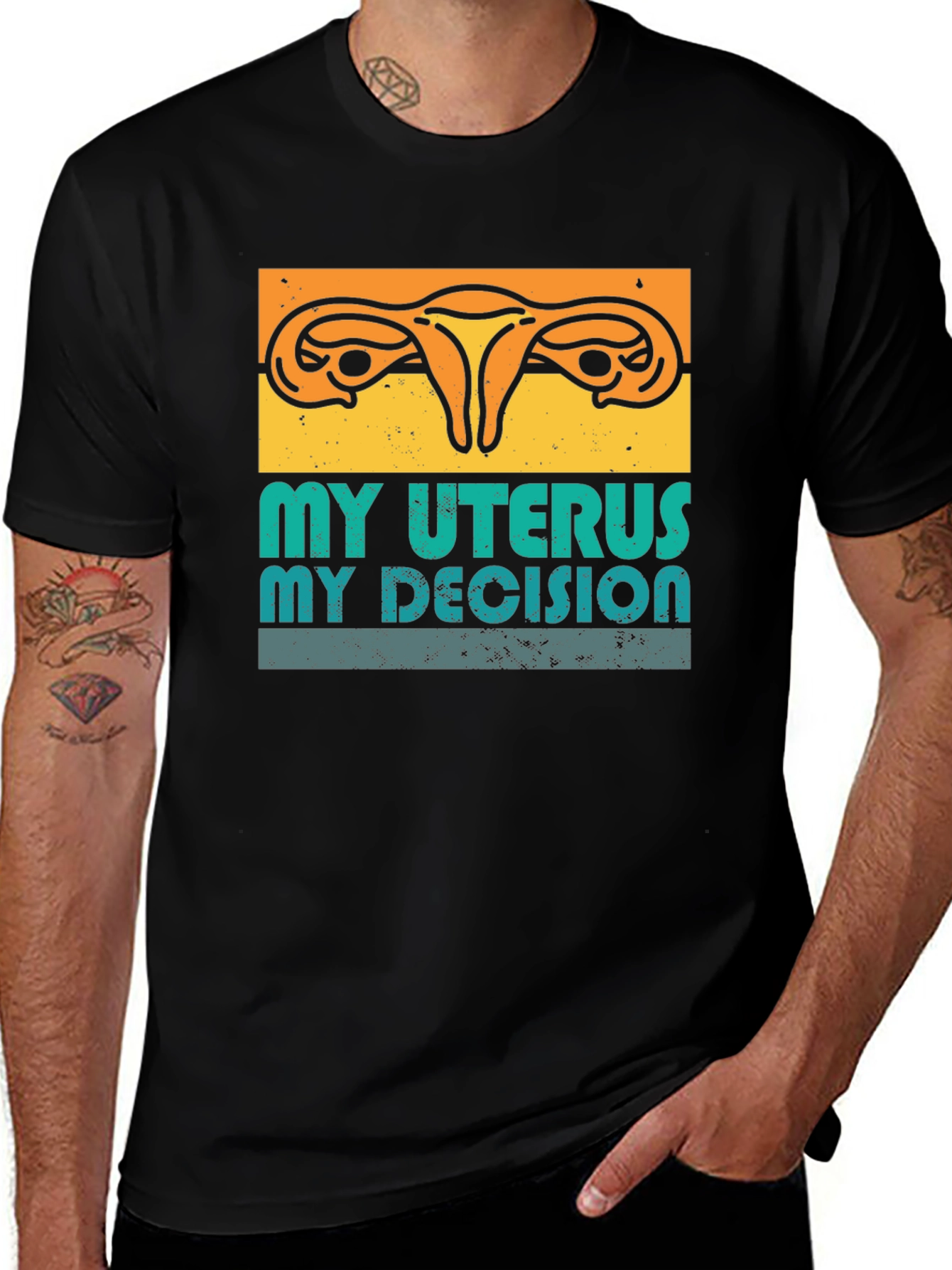 Variant 29 of My Uterus My Decision Graphic Tee