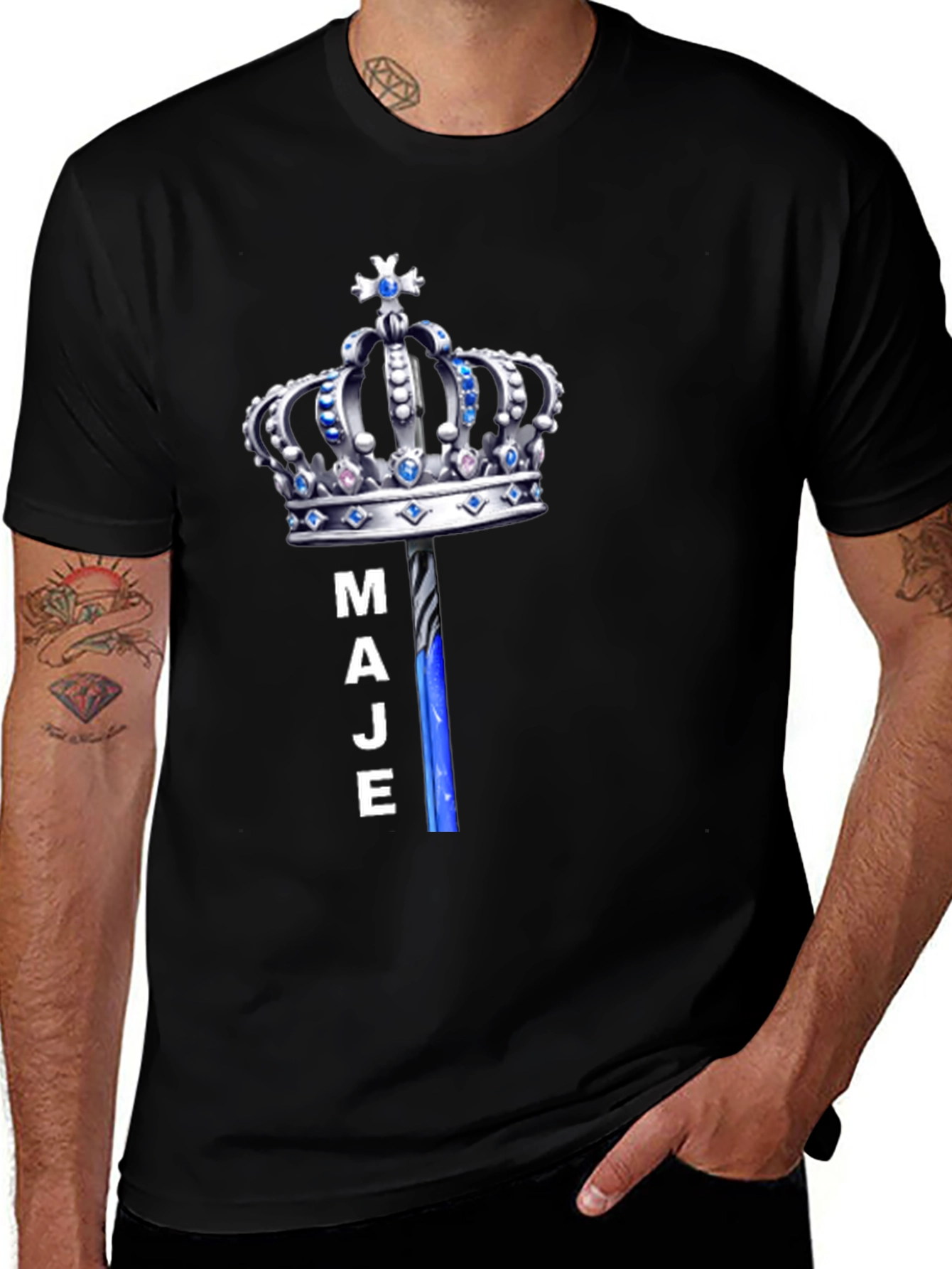 Majestic Crown Tee - Royal Style