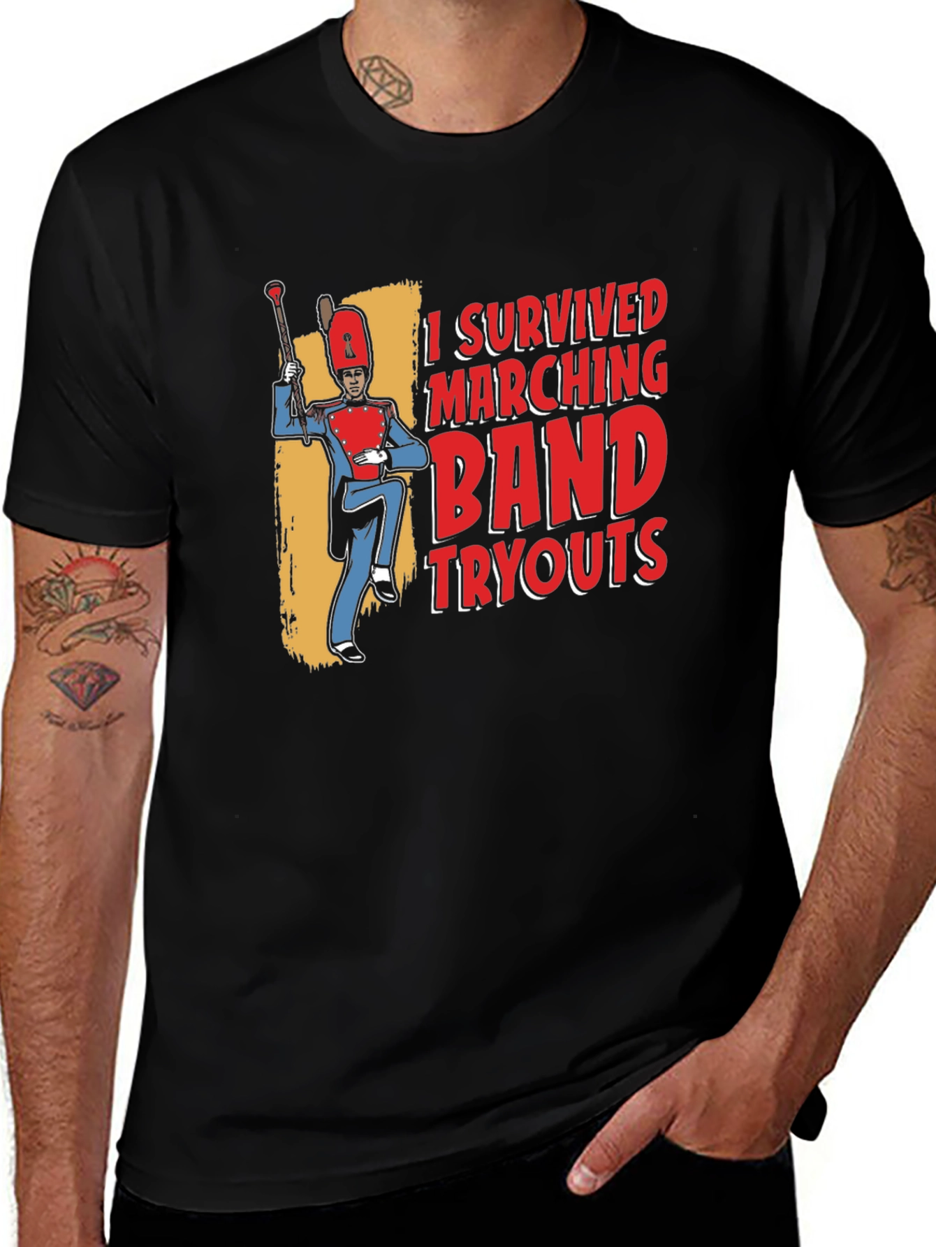 I Survived Marching Band Tryouts T-Shirt