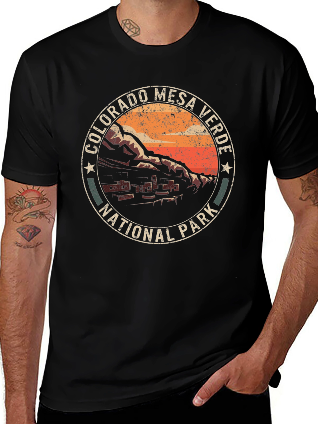 Variant 21 of Colorado Mesa Verde National Park Graphic Tee