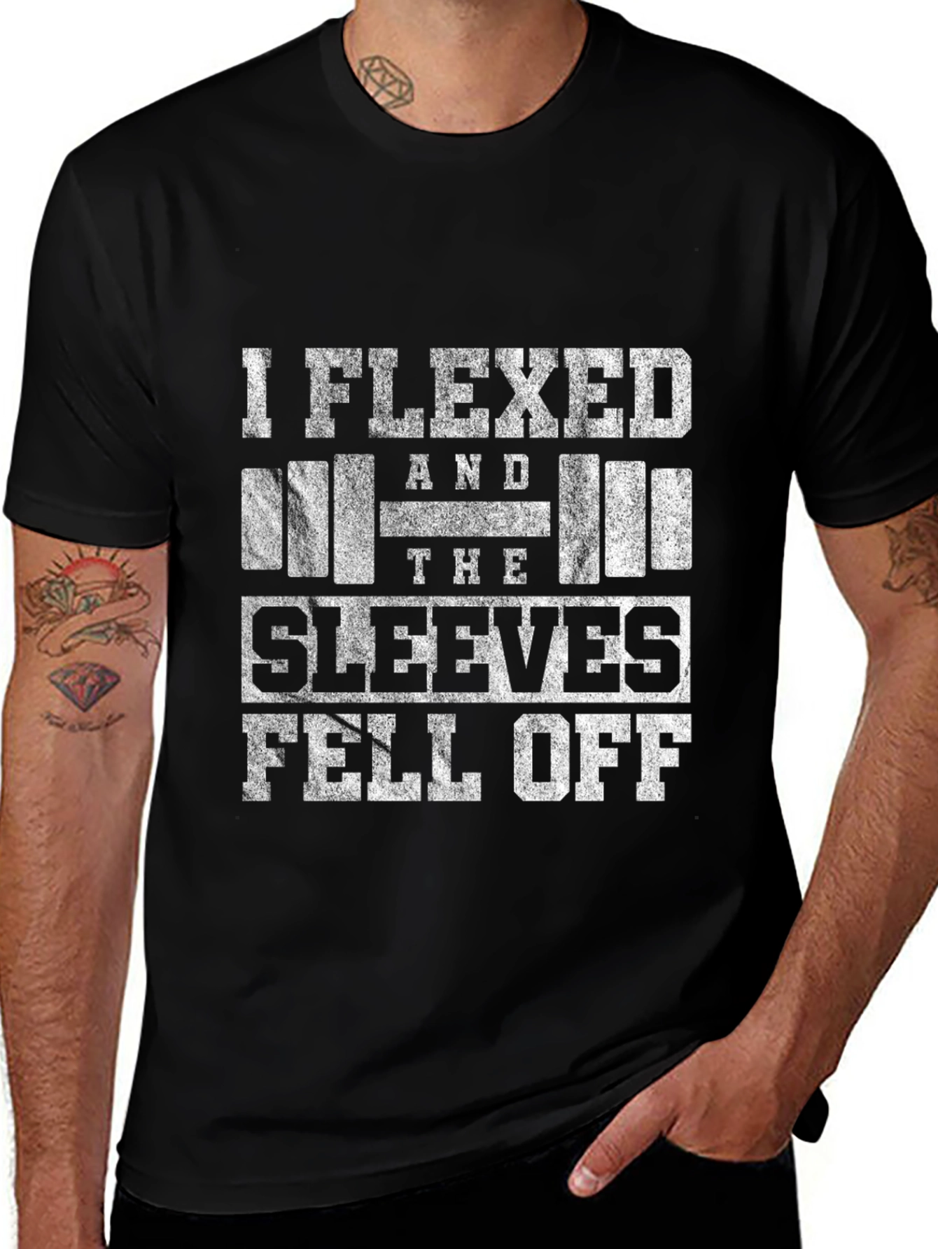 I Flexed and the Sleeves Fell Off T-Shirt