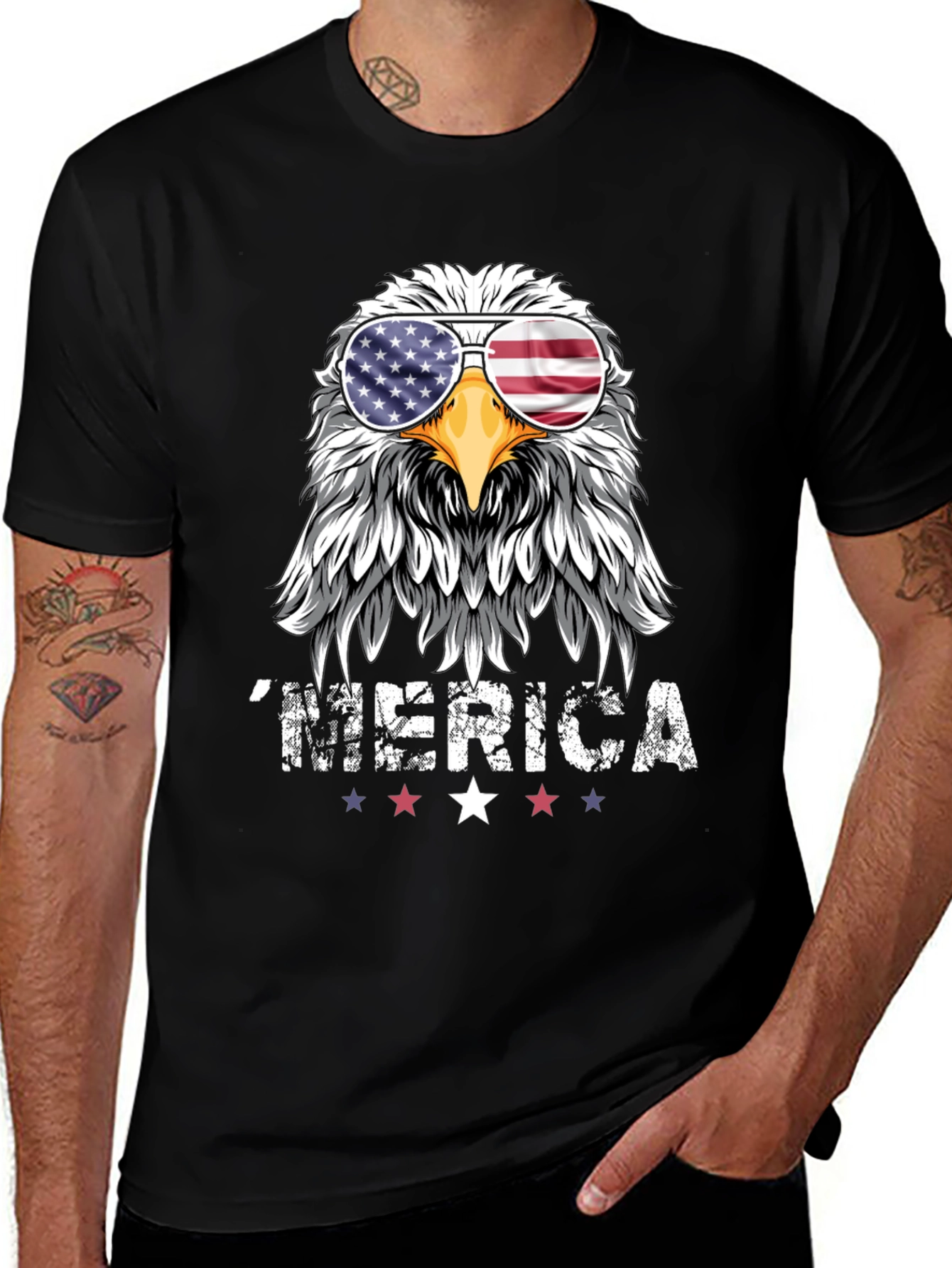 Variant 29 of Patriotic Eagle T-Shirt