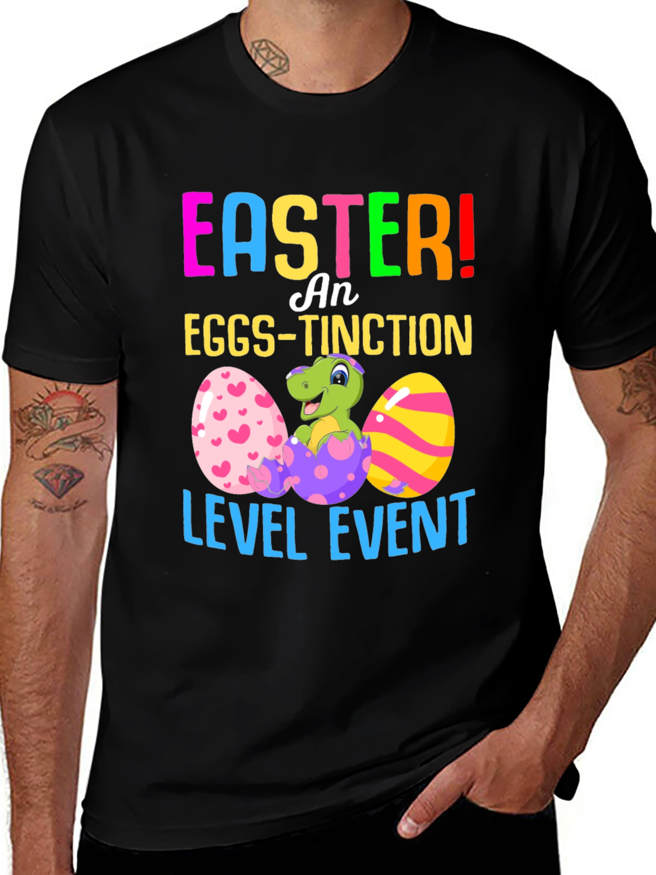 Easter Dinosaur Eggs-Tinction Level Event T-Shirt