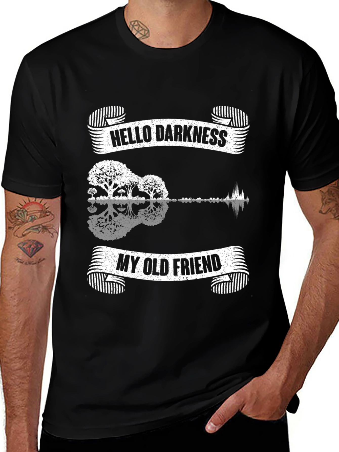 Variant 23 of Hello Darkness My Old Friend T-Shirt