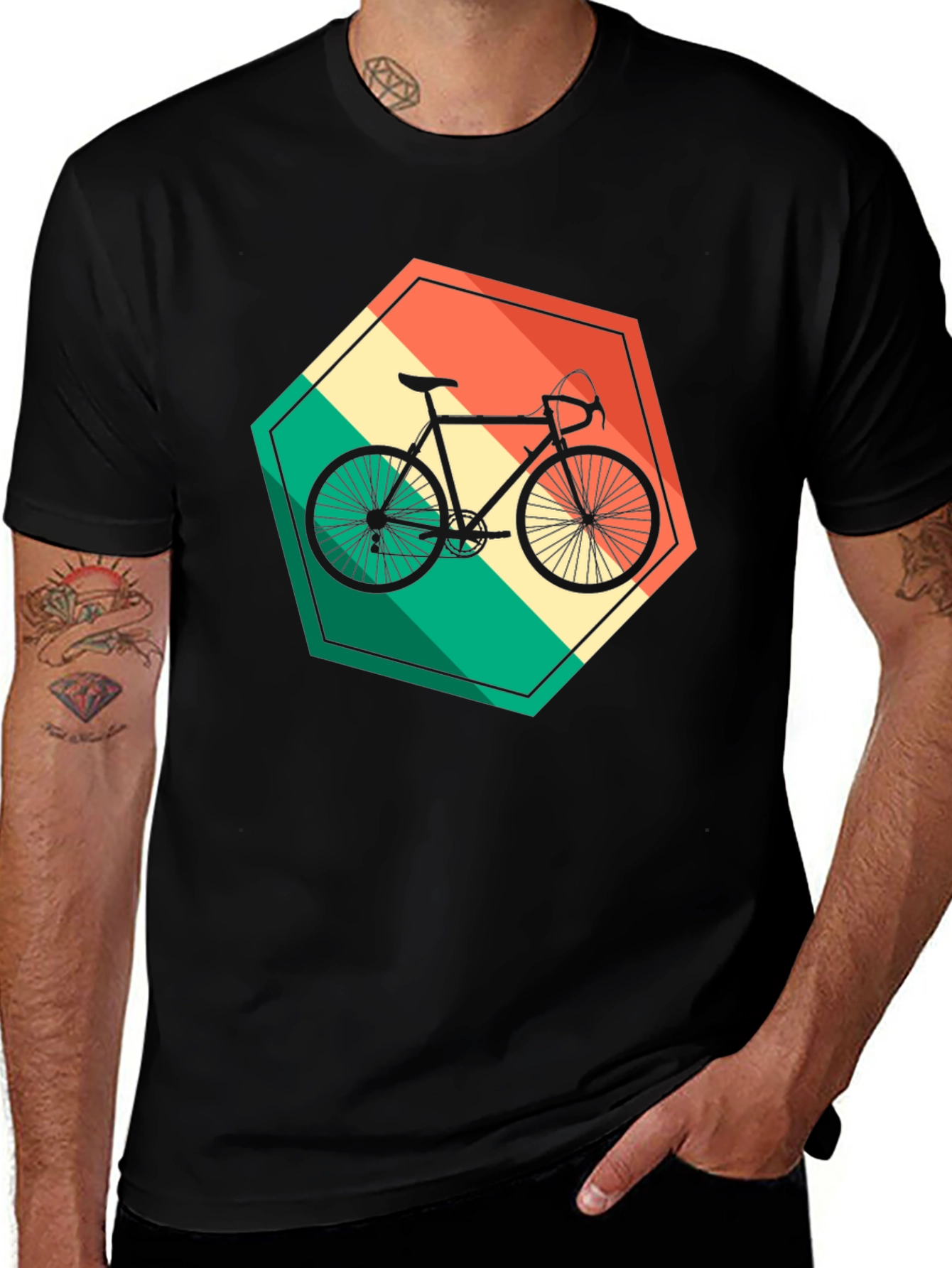 Variant 20 of Retro Bike T-Shirt - Stylish Vintage Cycling Design