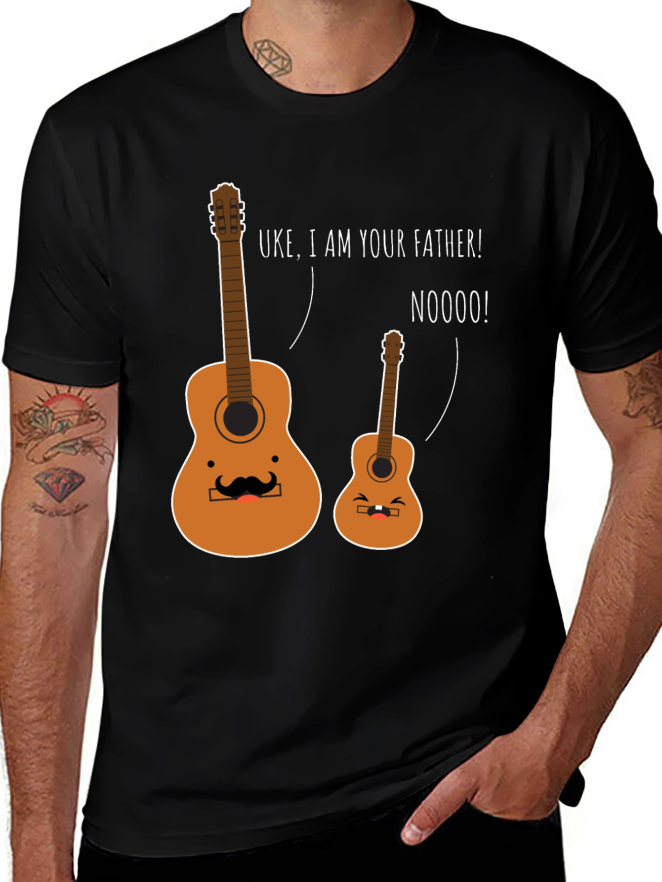 Variant 28 of Uke I Am Your Father T-Shirt - Funny Musician Tee