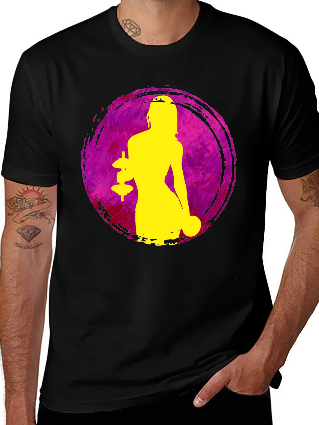 Variant 5 of Workout Graphic Tee - Fitness Fashion