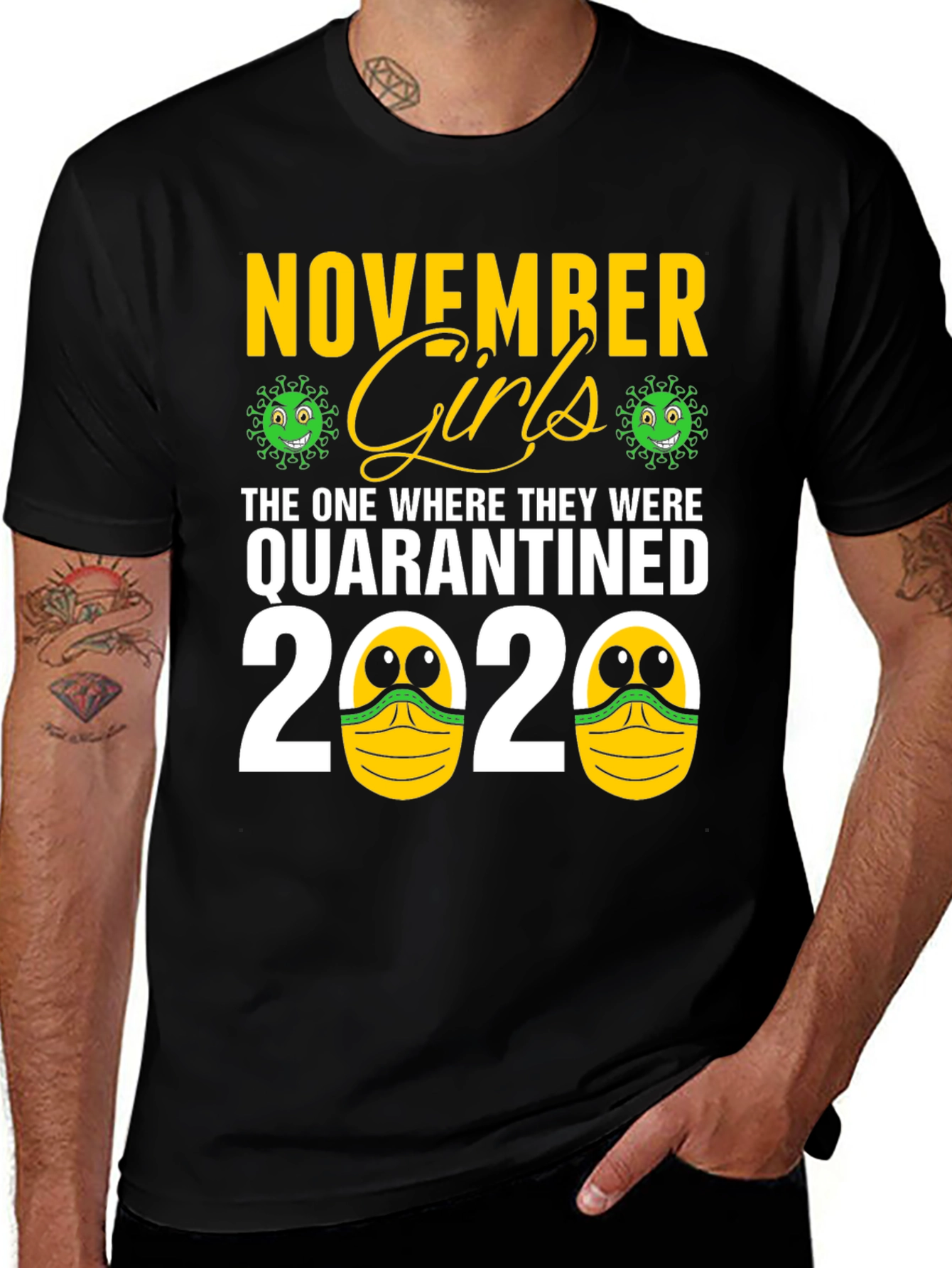 Variant 14 of November Girls Quarantined 2020 Graphic Tee