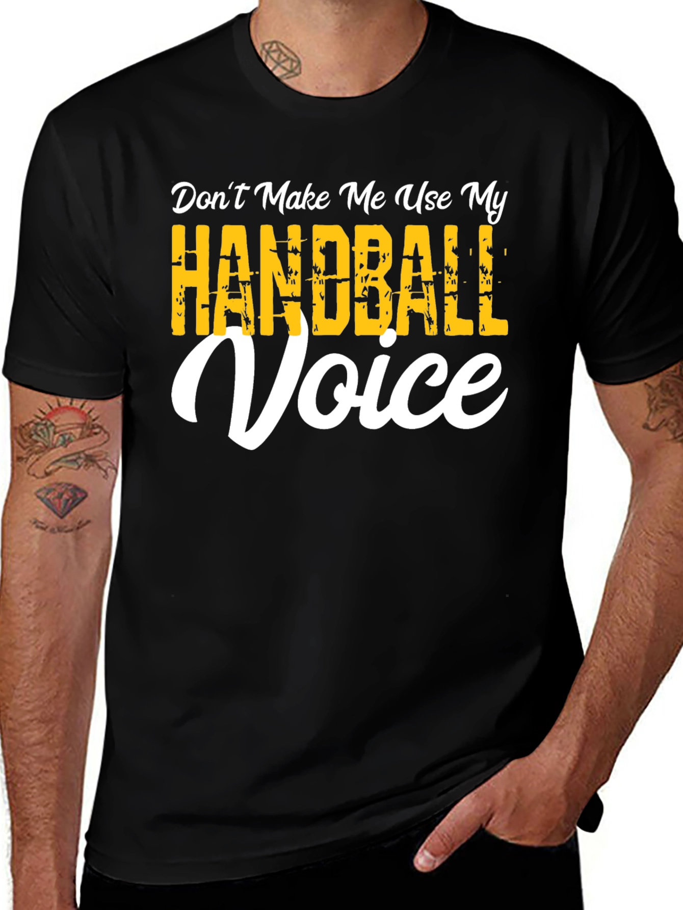 Variant 29 of Handball Voice T-Shirt - Funny Sport Tee