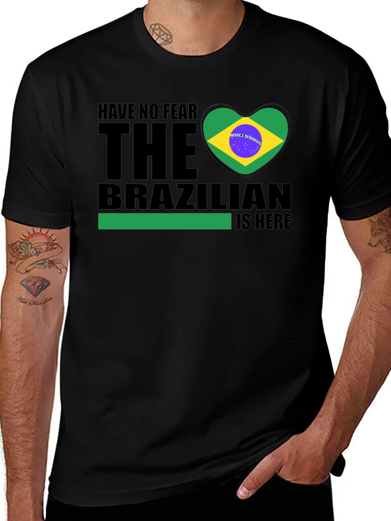 Brazilian Pride T-Shirt: Have No Fear, It's Here!