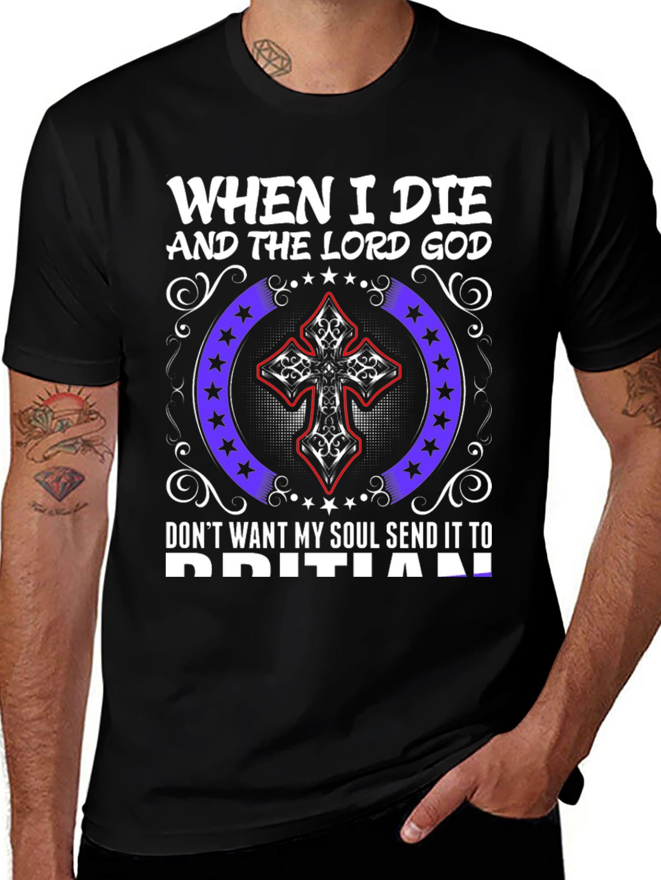 Variant 19 of When I Die T-Shirt