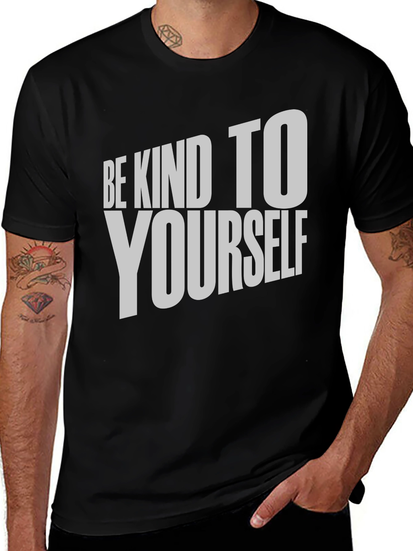 Variant 25 of Be Kind To Yourself Graphic Tee - Comfort Fit