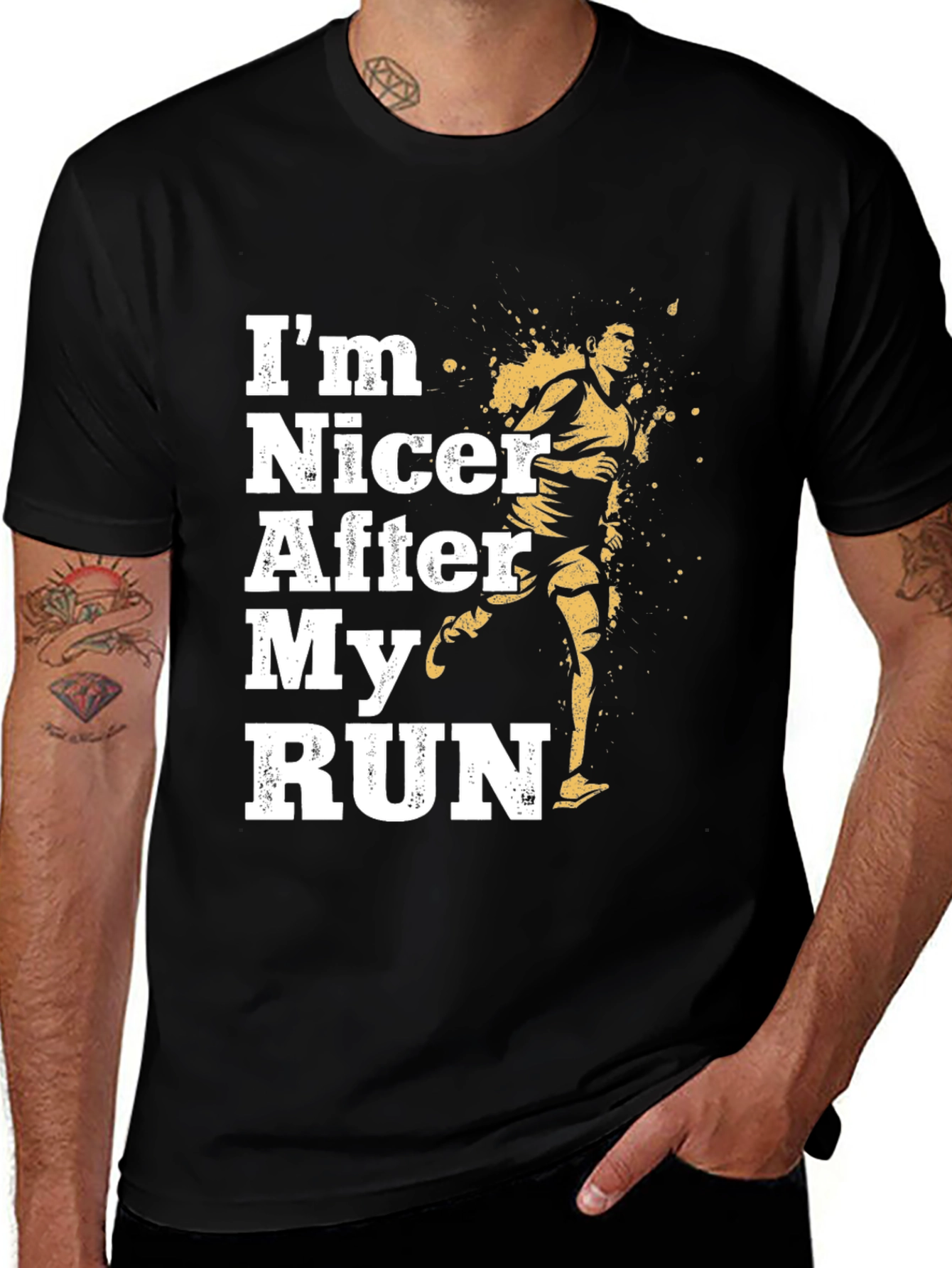 Variant 23 of I'm Nicer After My Run Graphic Tee