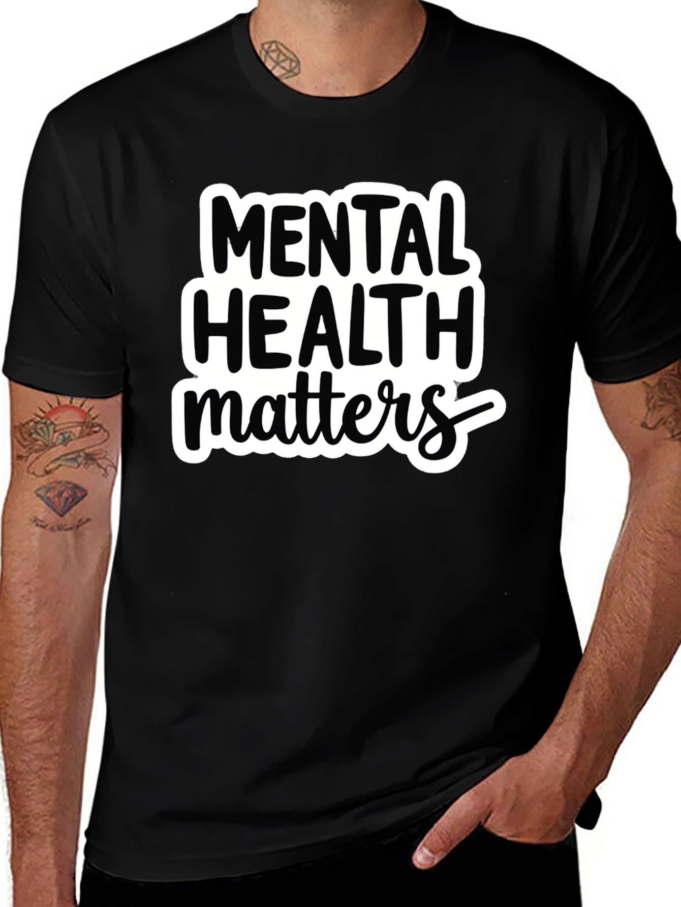 Variant 11 of Mental Health Matters Graphic Tee