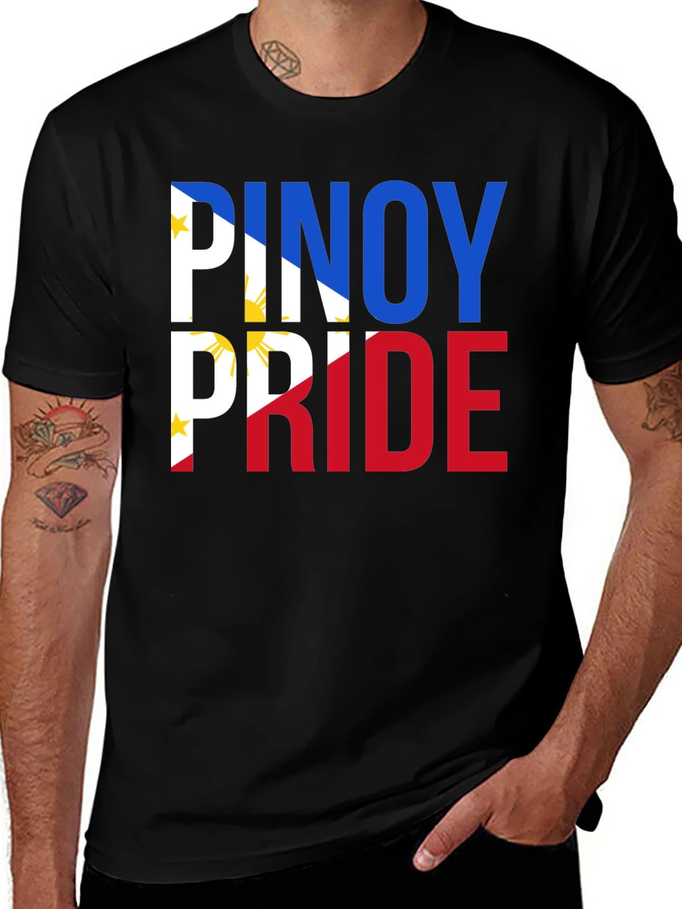 Pinoy Pride Black T-Shirt