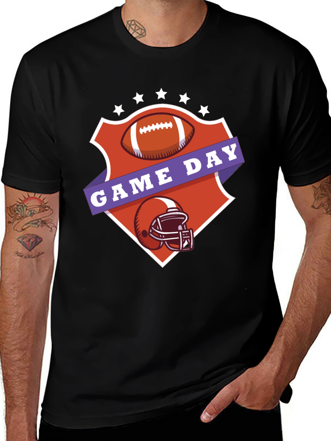 Variant 22 of Game Day Football T-Shirt