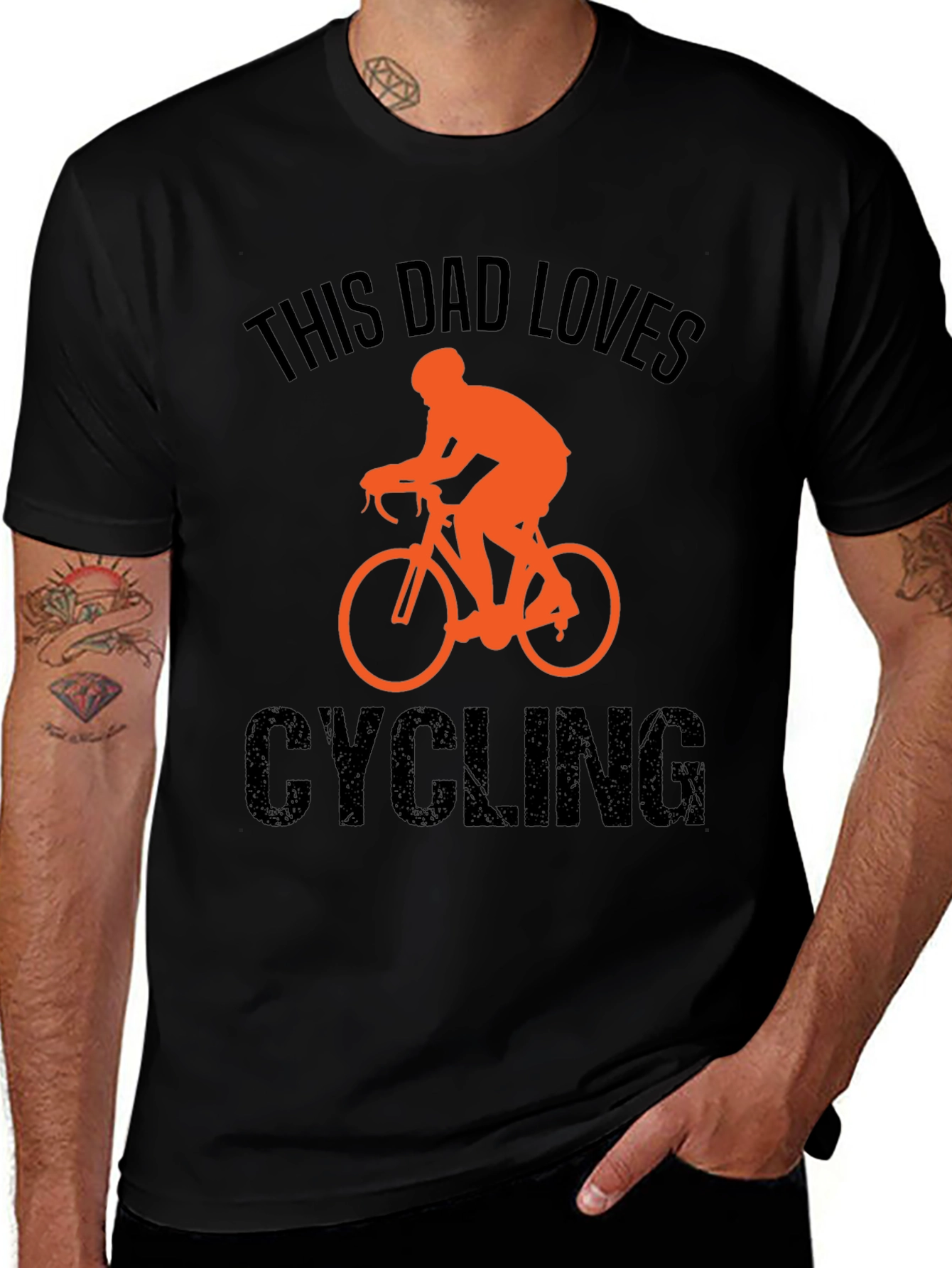 Variant 16 of This Dad Loves Cycling T-Shirt - Perfect Gift