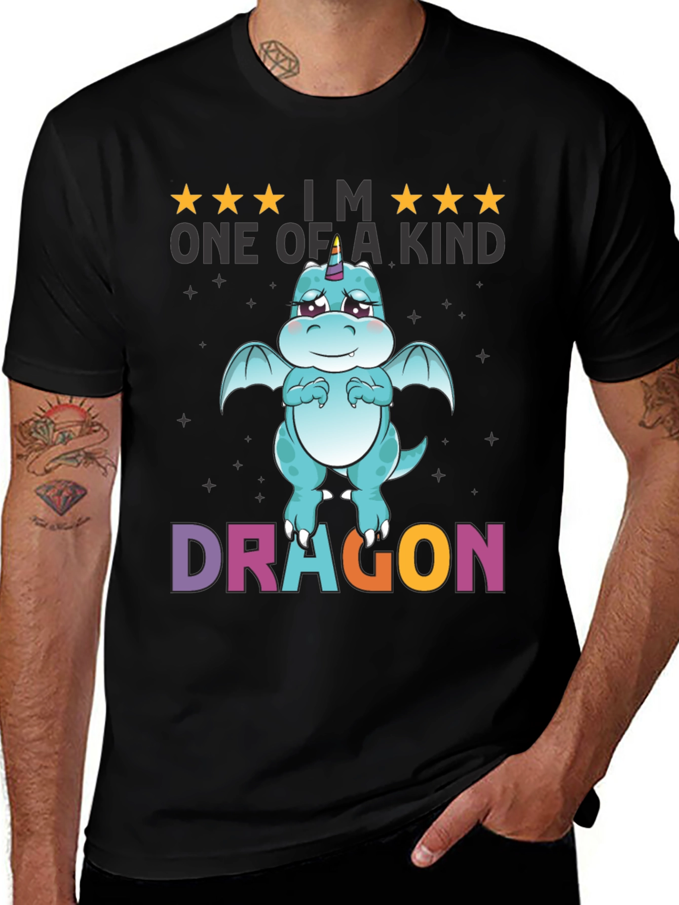 Variant 8 of I'm One Of A Kind Dragon T-Shirt