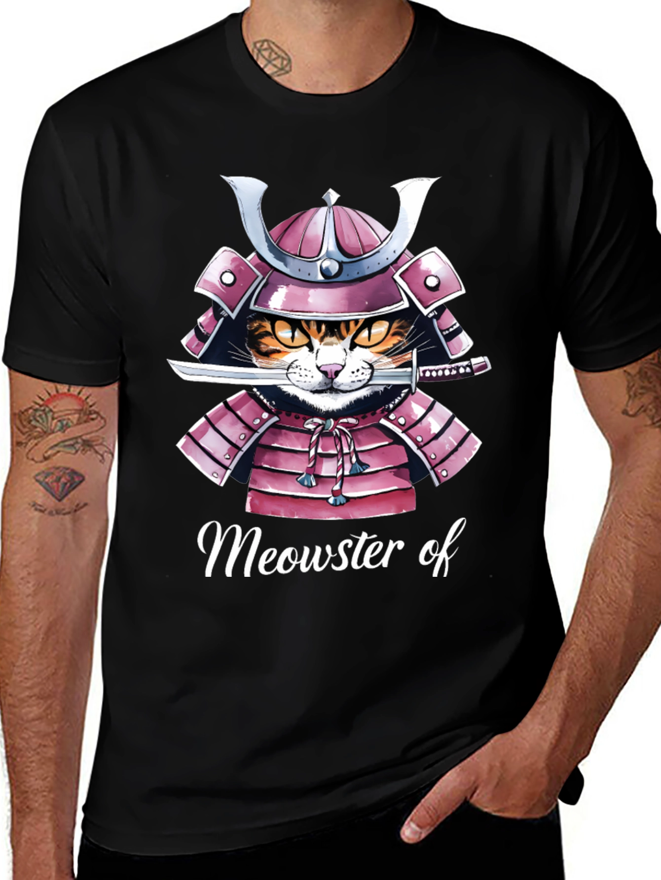 Variant 24 of Meowster of War T-Shirt
